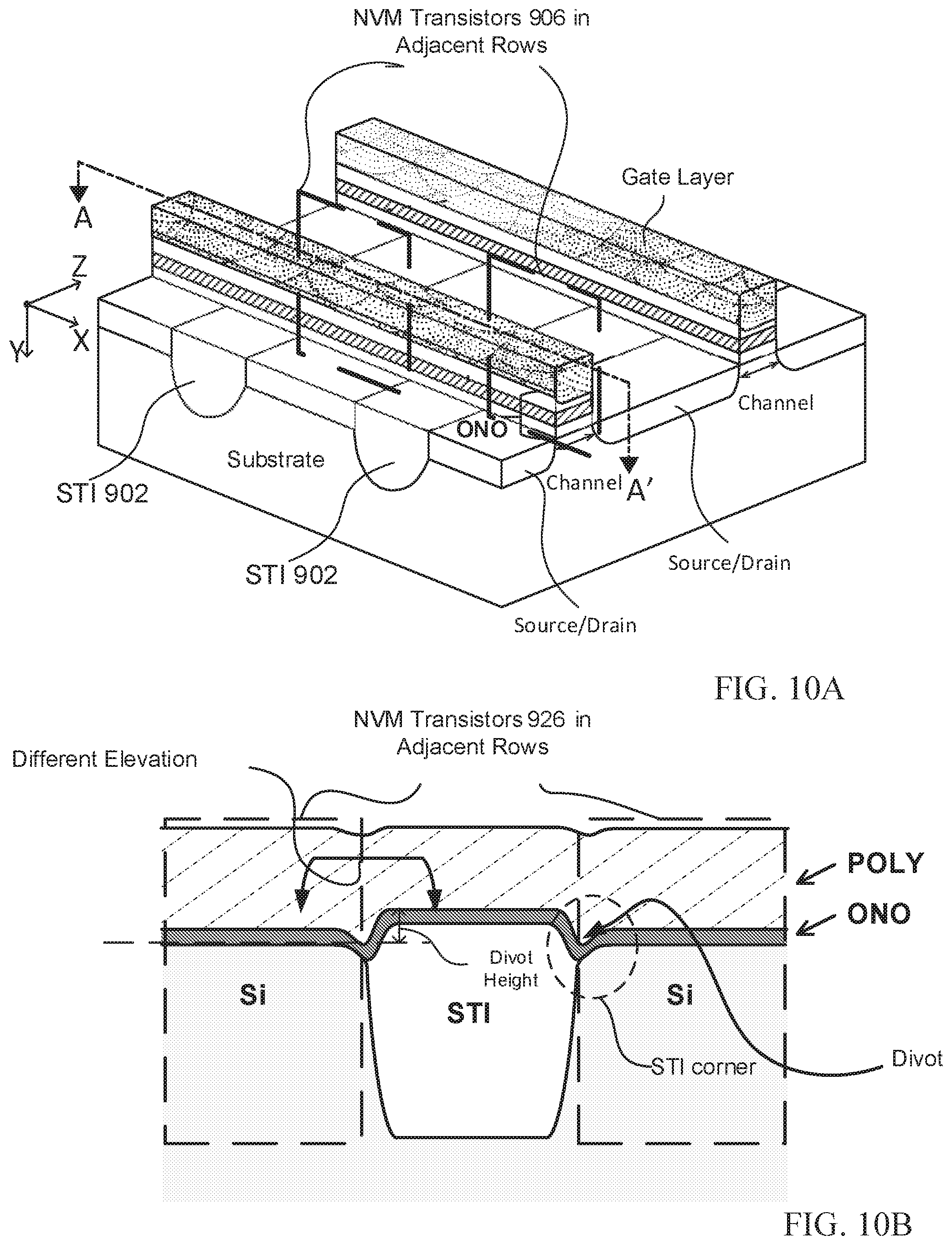 Patent US11810616 Figure 16 – Silicon-oxide-nitride-oxide-silicon multi-level non-volatile memory device and methods of fabrication thereof
