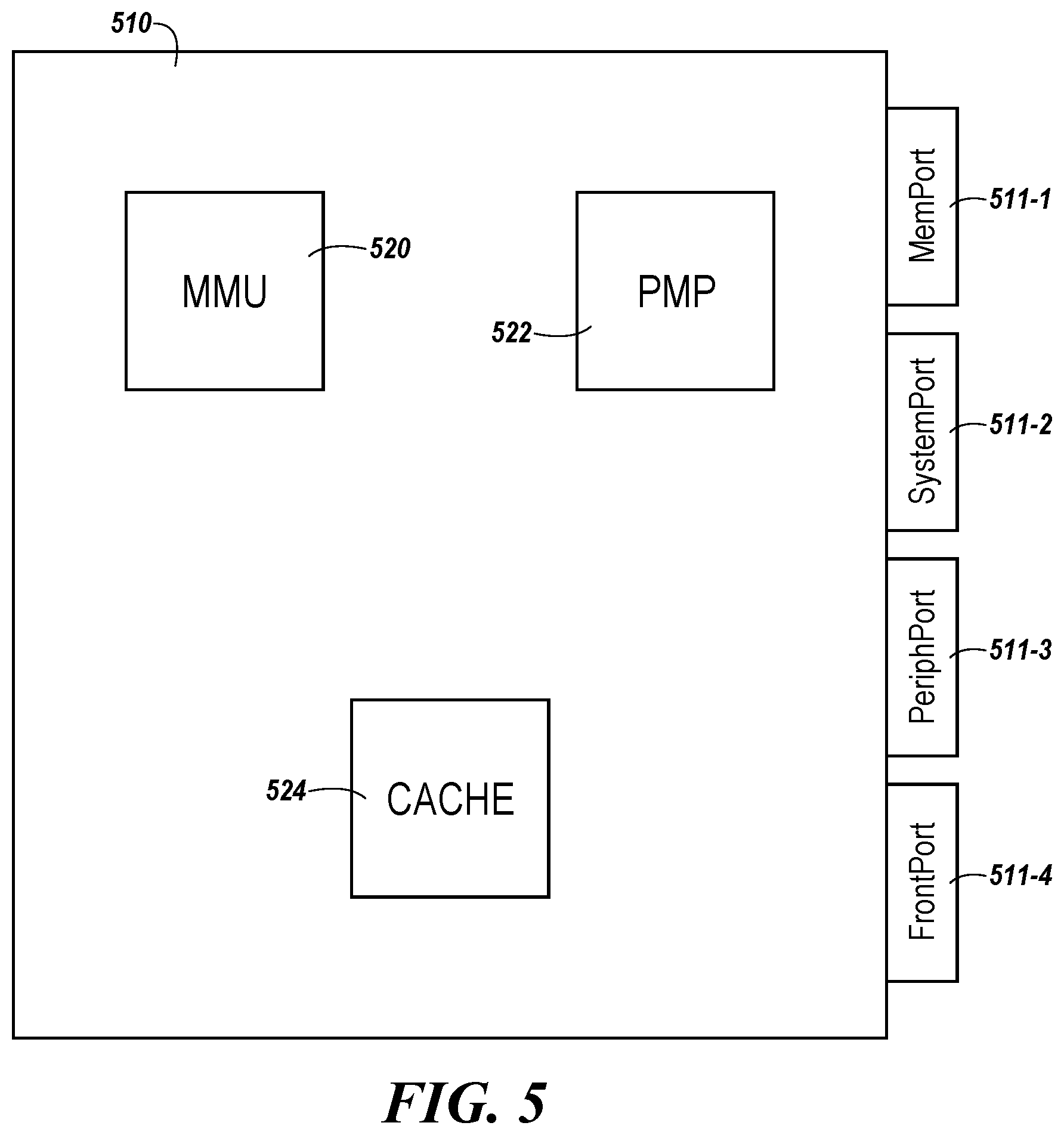 Patent US11810618 Figure 5 – Extended memory communication