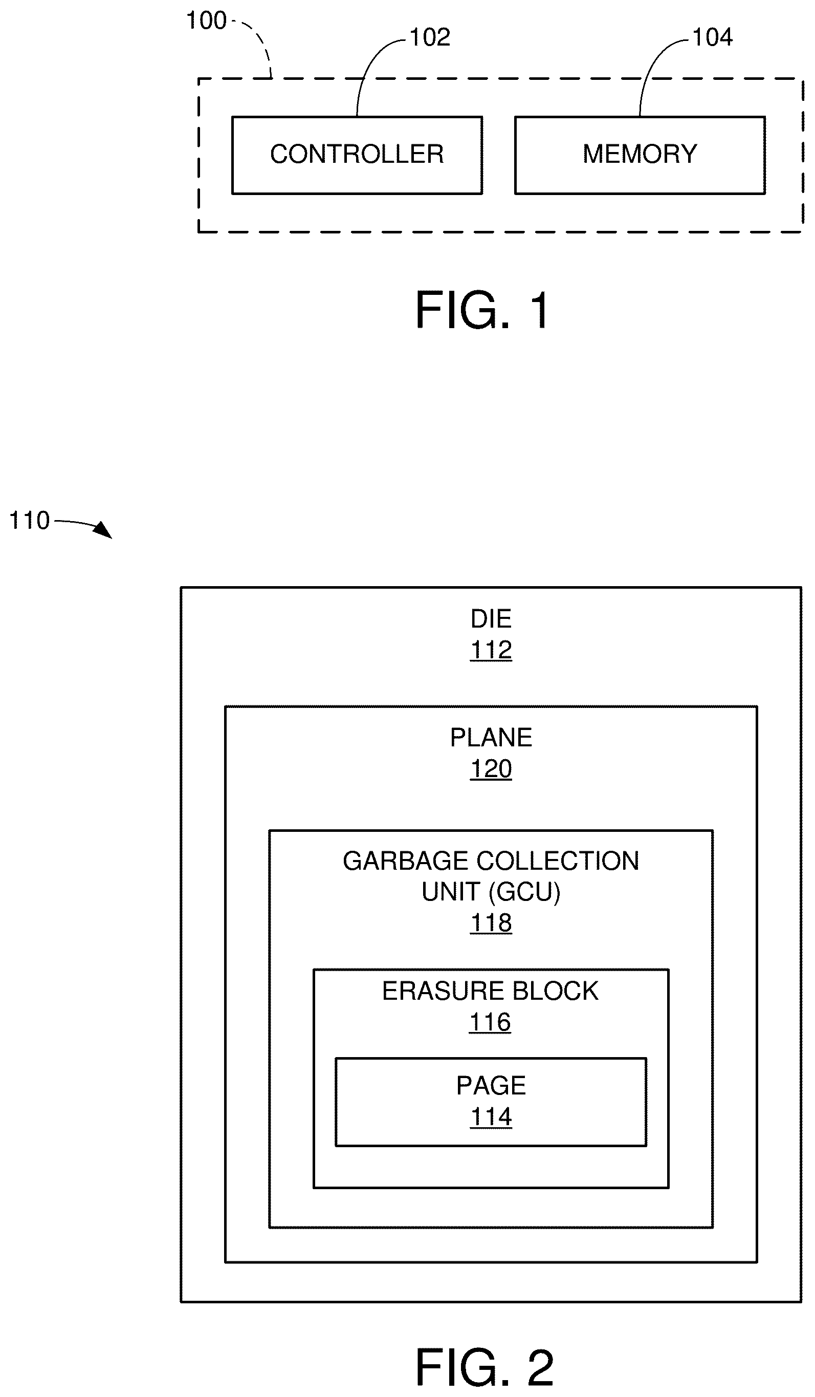 Patent US11810625 — Solid-state memory with intelligent cell calibration — Figure 1