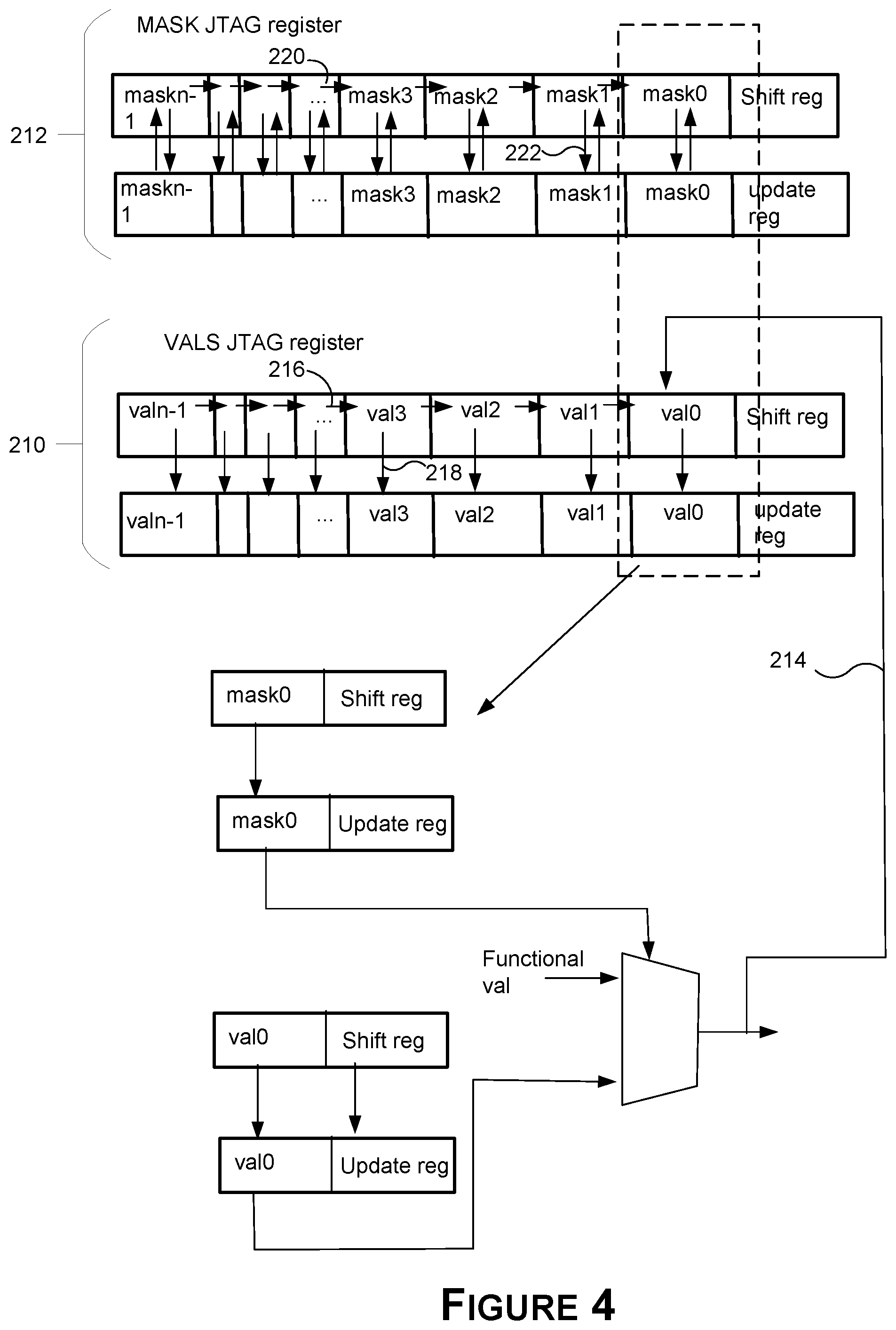 Patent US11810632 Figure 4 – Test system for executing built-in self-test in deployment for automotive applications