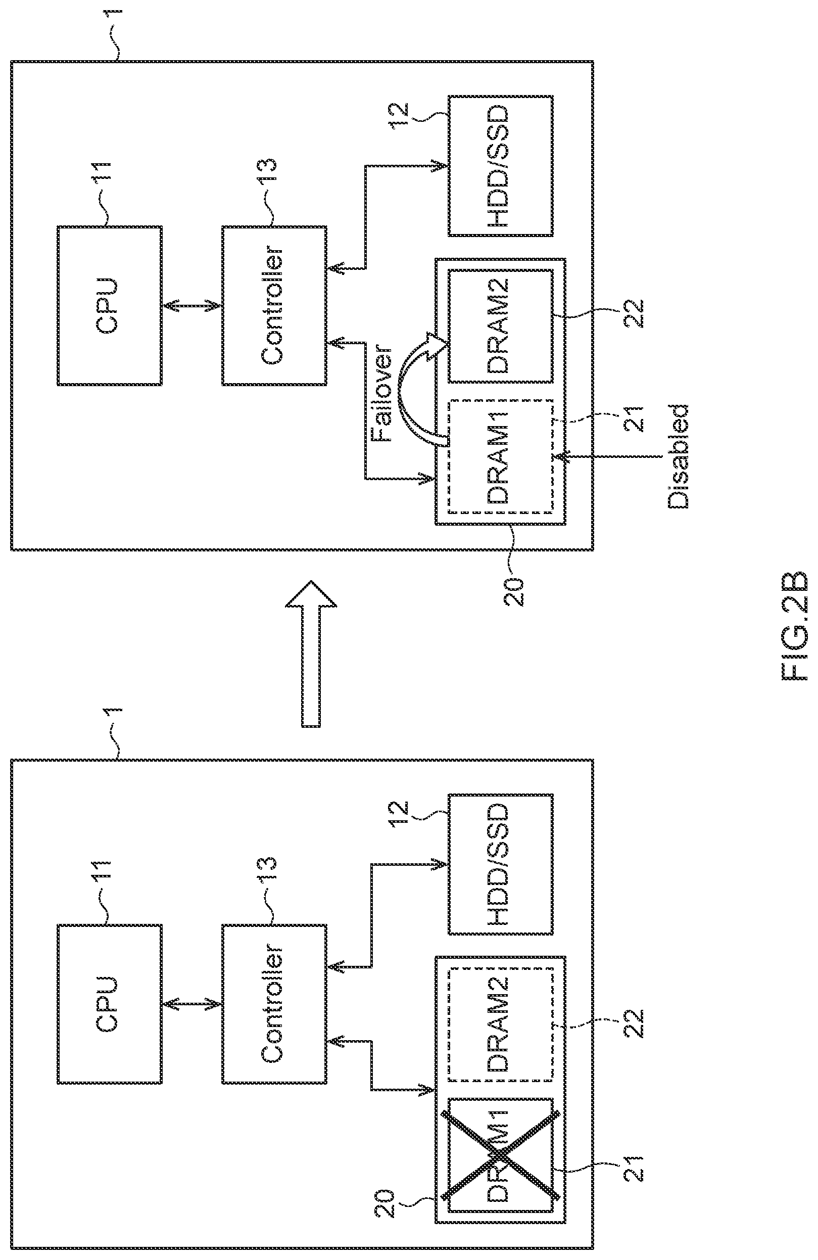 Patent US11810634 Figure 3 – Computer system with redundancy having fail test mode