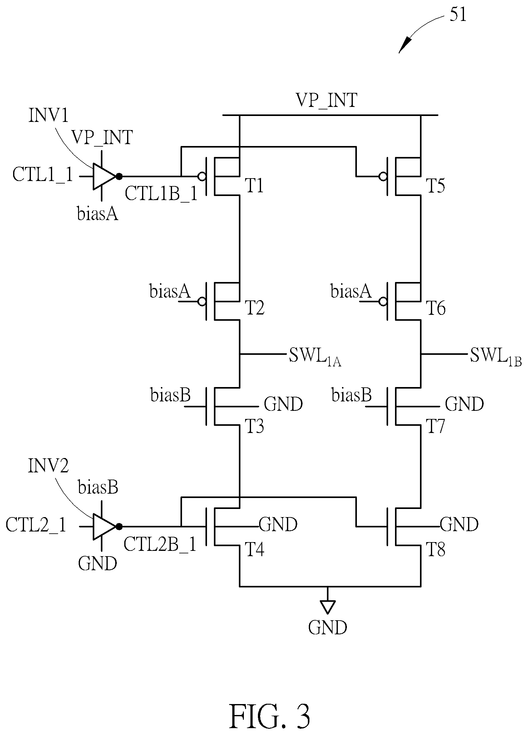 Patent US11810643 Figure 3 – Word line driving circuit with high access efficiency