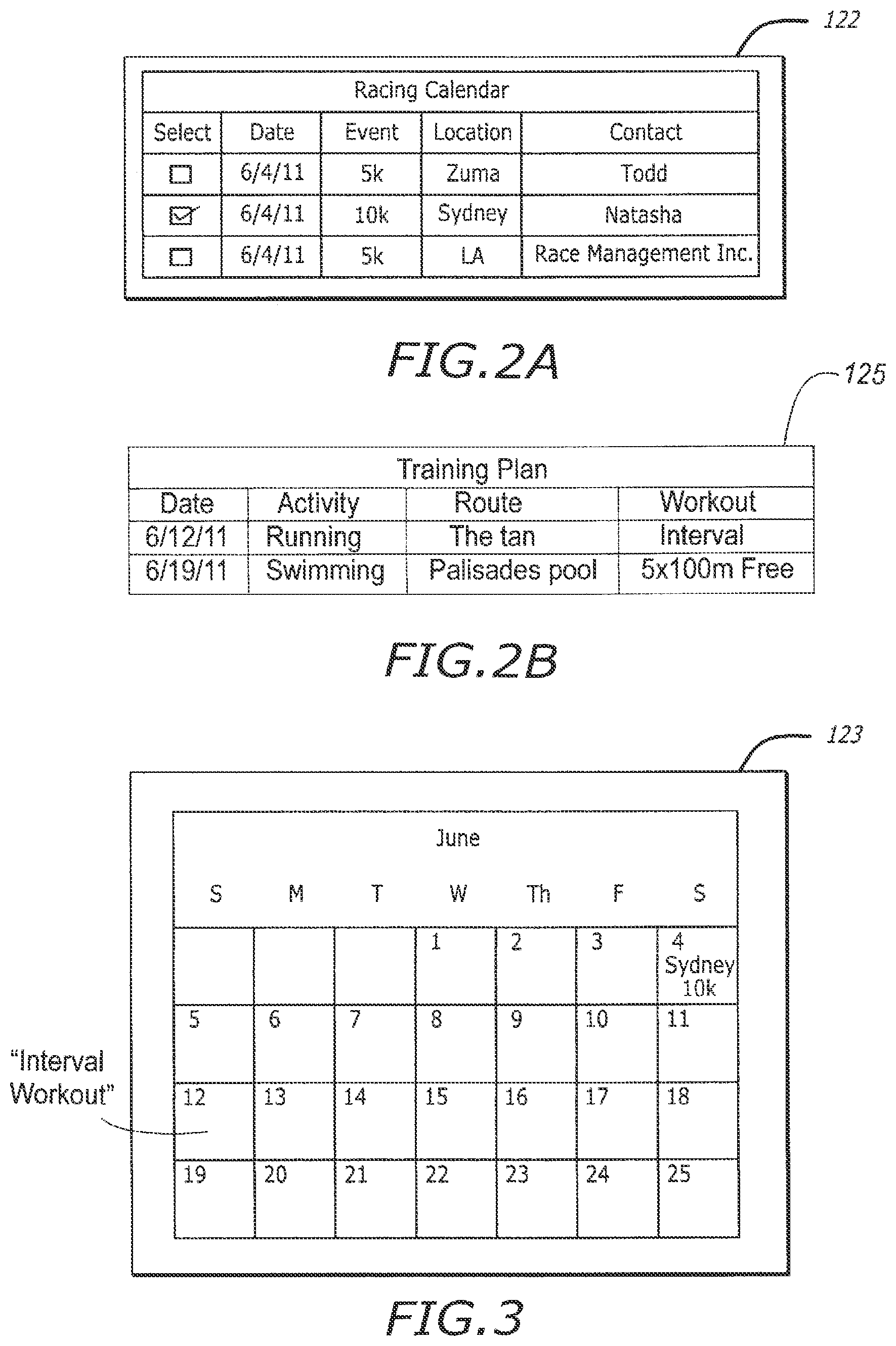 Patent US11810656 Figure 2 – System for providing a coach with live training data of an athlete as the athlete is training