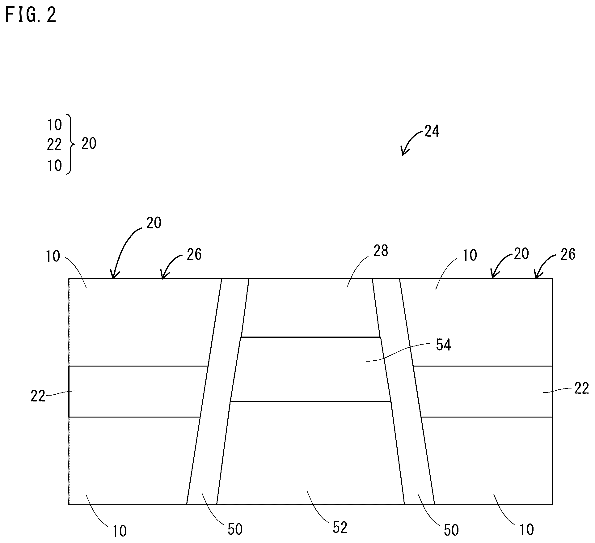 Patent US11810700 Figure 2 – In-plane magnetized film, in-plane magnetized film multilayer structure, hard bias layer, magnetoresistive element, and sputtering target