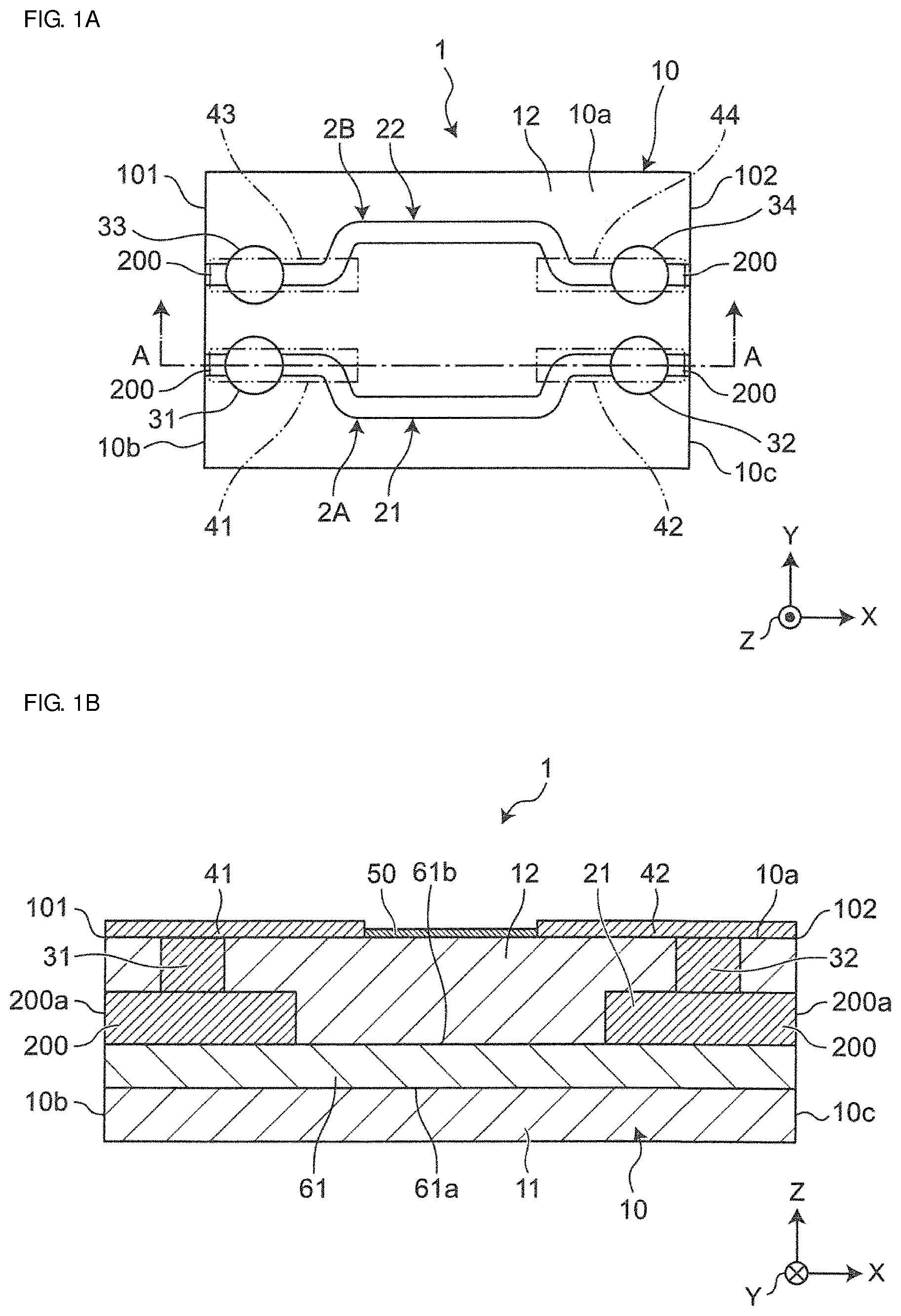 Patent US11810706 Figure 1 – Multilayer metal film and inductor component