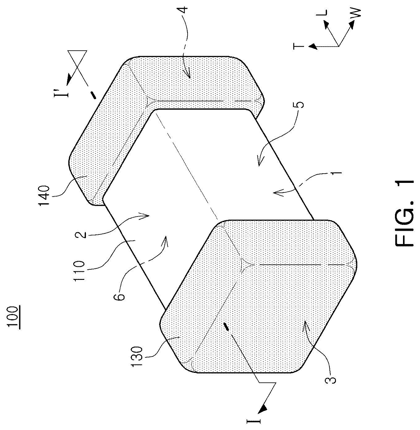 Patent US11810718 — Capacitor component — Figure 1