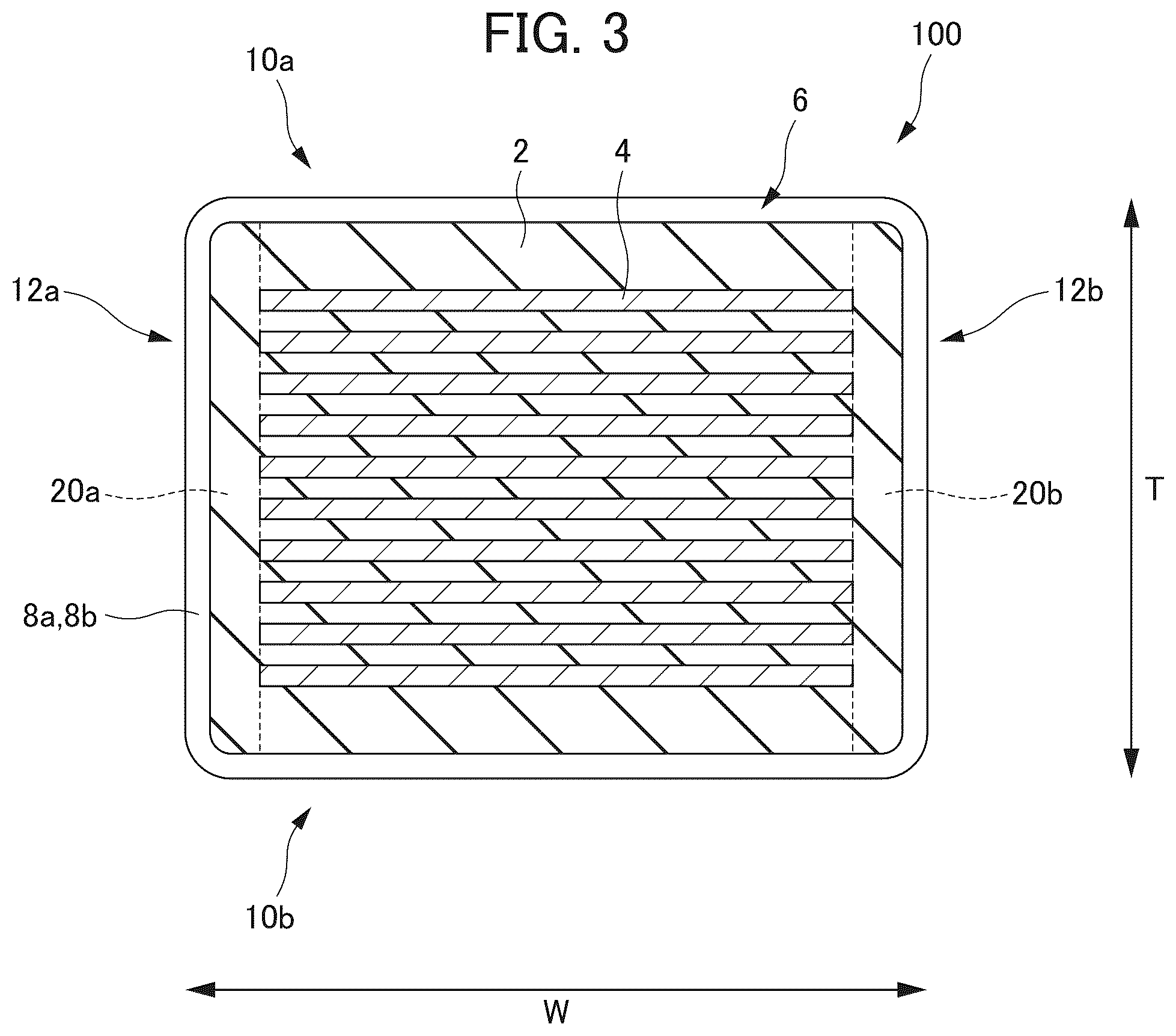 Patent US11810724 Figure 3 – Multilayer ceramic capacitor