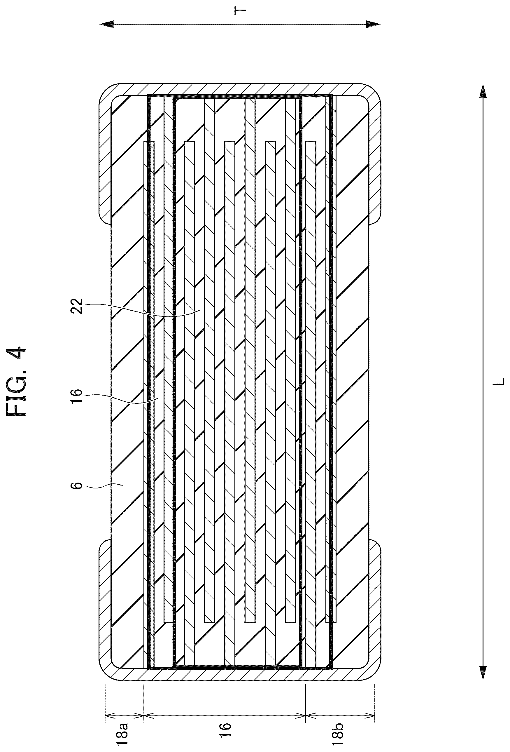 Patent US11810724 Figure 4 – Multilayer ceramic capacitor