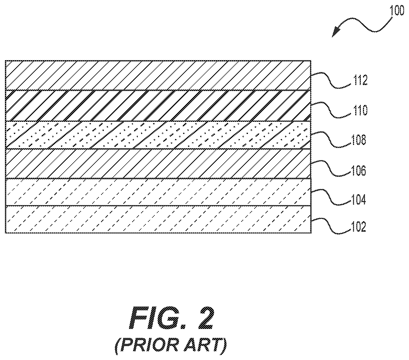 Patent US11810730 Figure 2 – Hybrid perovskite solar cell with organoselenium-based polymer hole transport layer