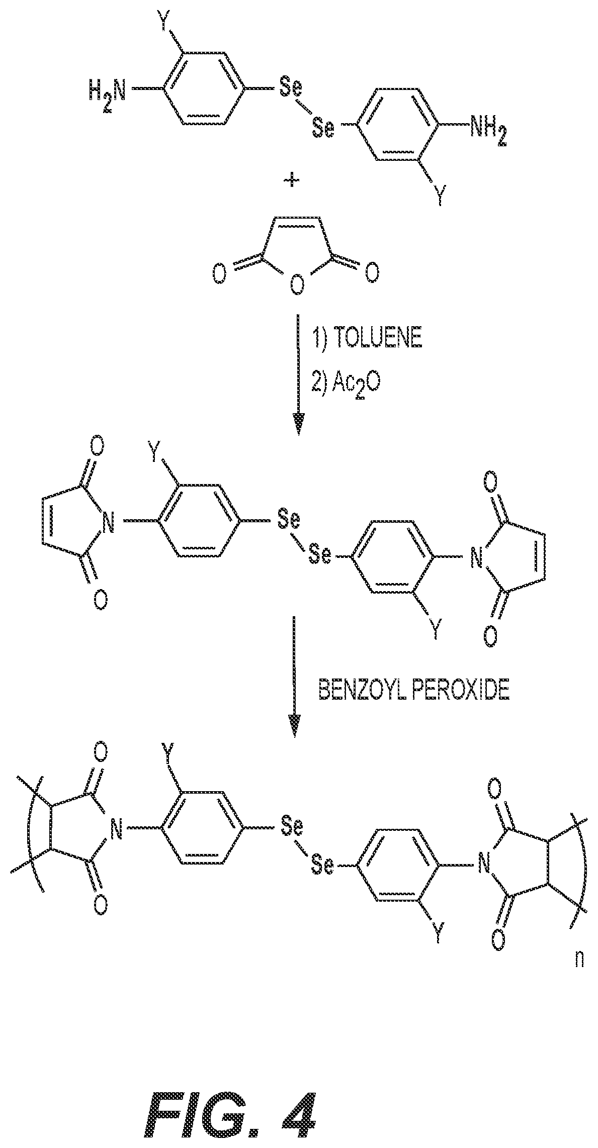 Patent US11810730 Figure 4 – Hybrid perovskite solar cell with organoselenium-based polymer hole transport layer