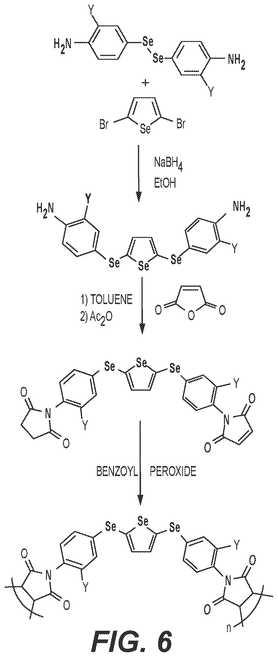 Patent US11810730 Figure 6 – Hybrid perovskite solar cell with organoselenium-based polymer hole transport layer