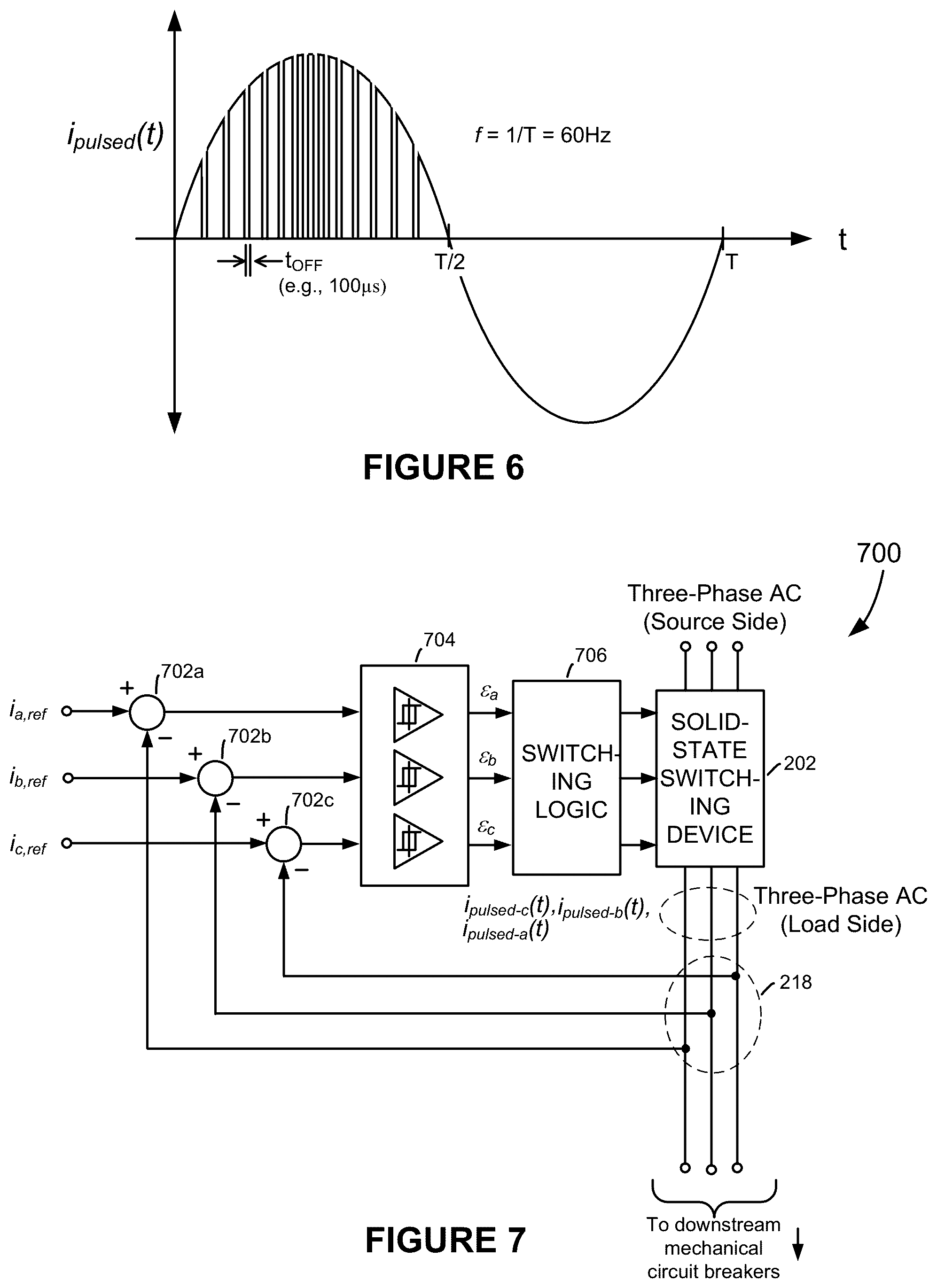 Patent US11810744 Figure 5 – Selective coordination of solid-state circuit breakers and mechanical circuit breakers in electrical distribution systems