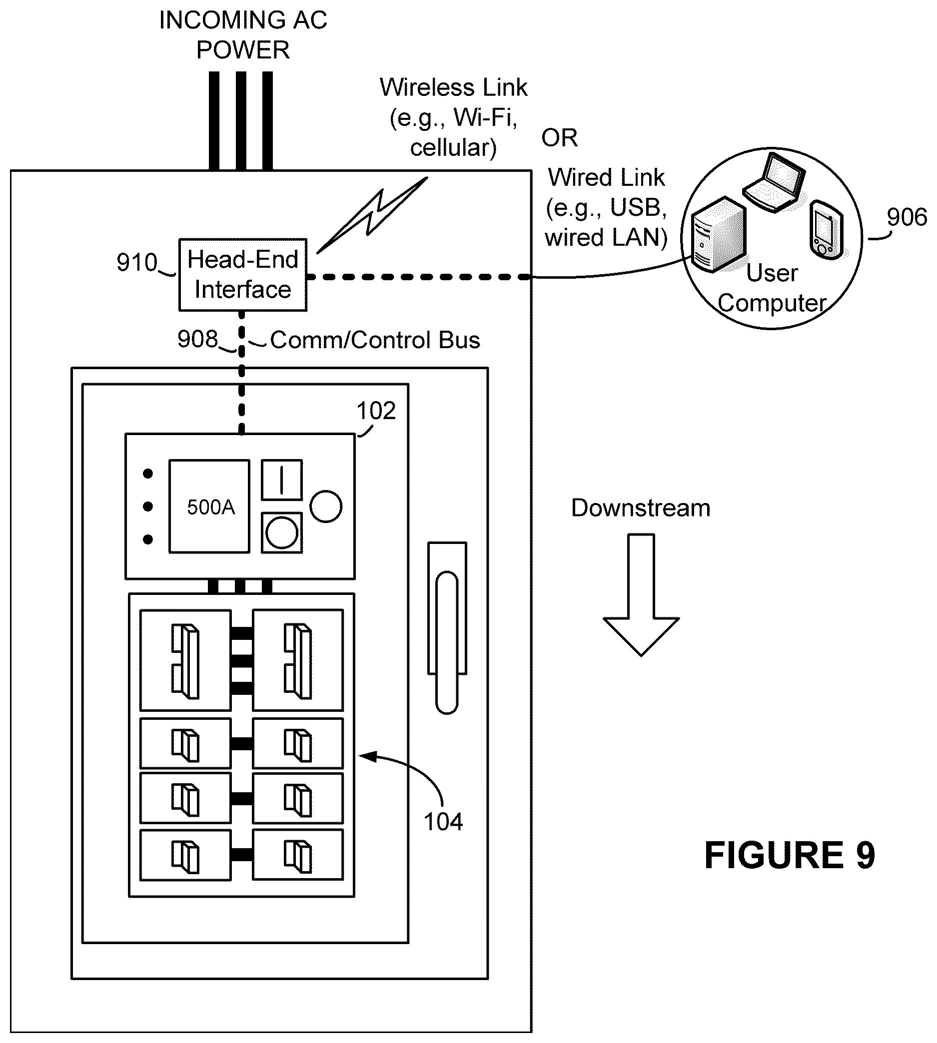 Patent US11810744 Figure 7 – Selective coordination of solid-state circuit breakers and mechanical circuit breakers in electrical distribution systems