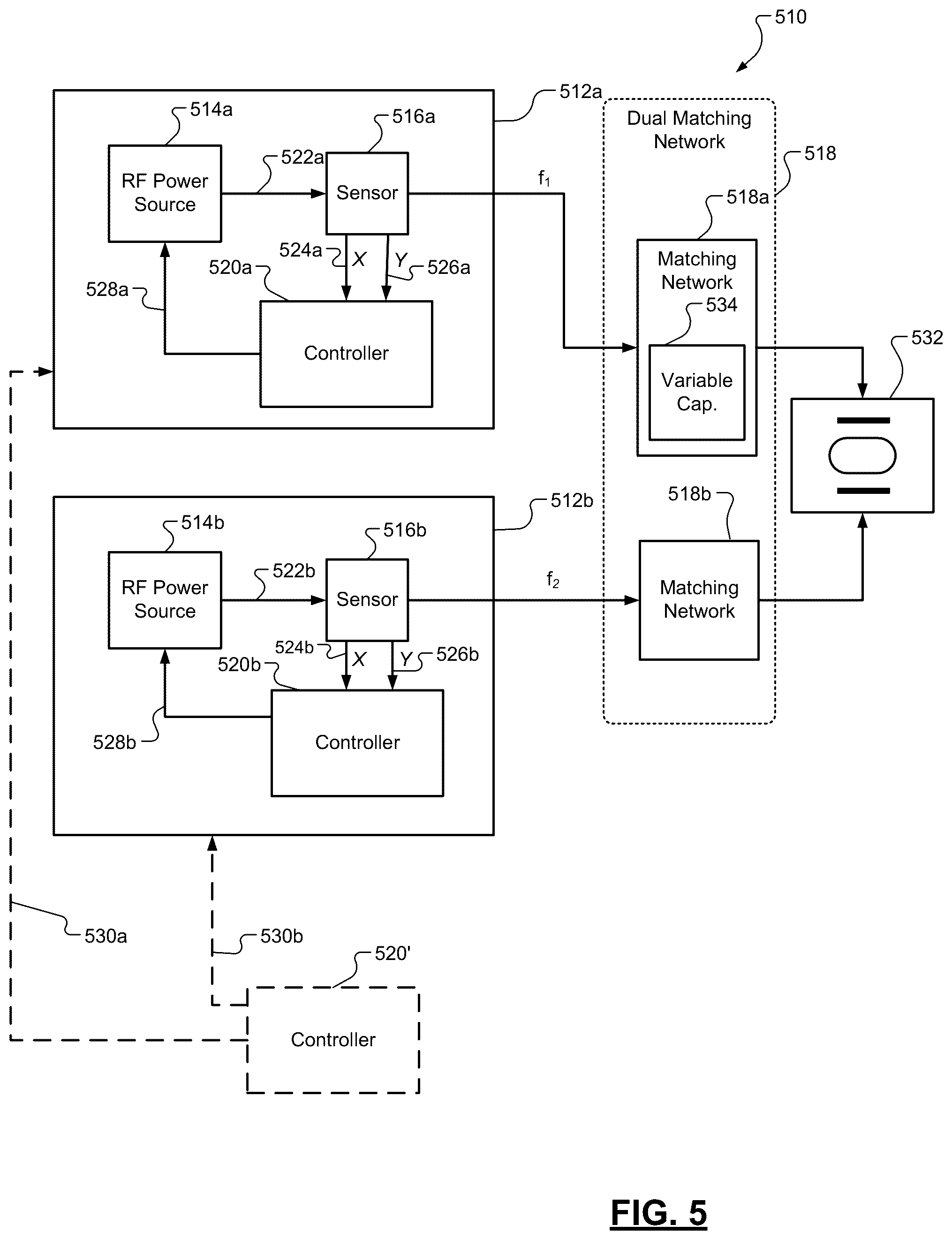 Patent US11810762 Figure 3 – Intermodulation distortion mitigation using electronic variable capacitor