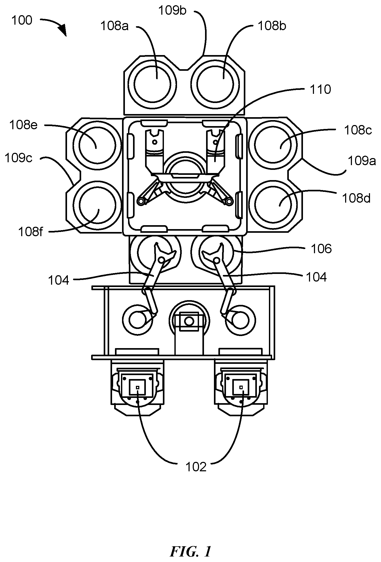 Patent US11810764 Figure 1 – Faceplate with edge flow control