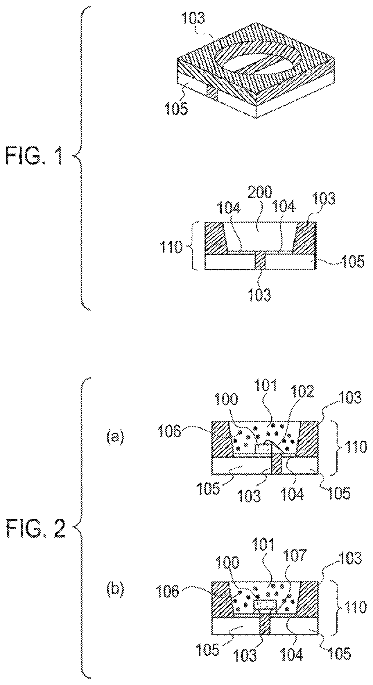 Patent US11810778 Figure 1 – Optical semiconductor element mounting package and optical semiconductor device using the same