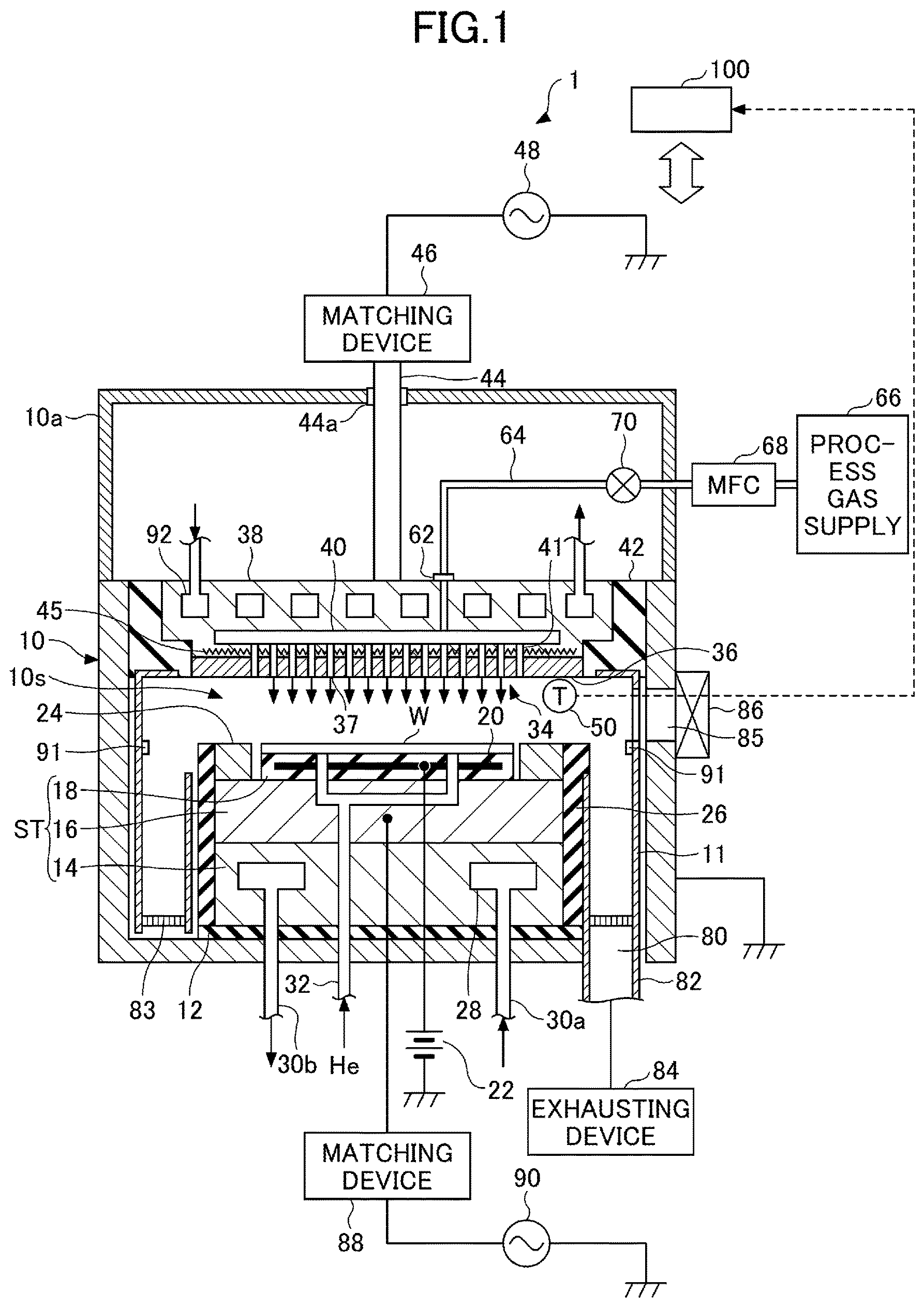 Patent US11810792 Figure 1 – Etching method and substrate processing apparatus