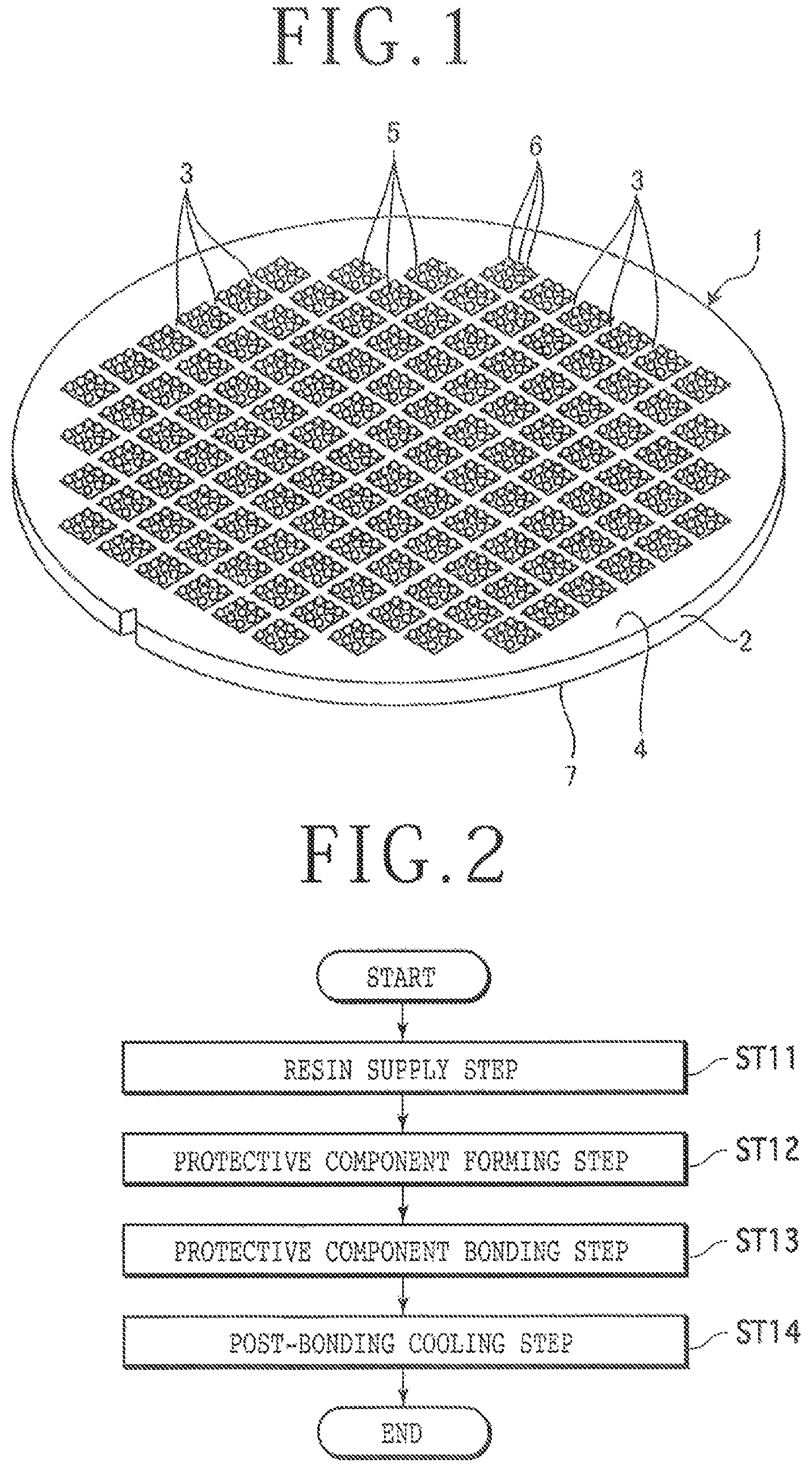 Patent US11810794 Figure 1 – Setting method of protective component and manufacturing method of protective component