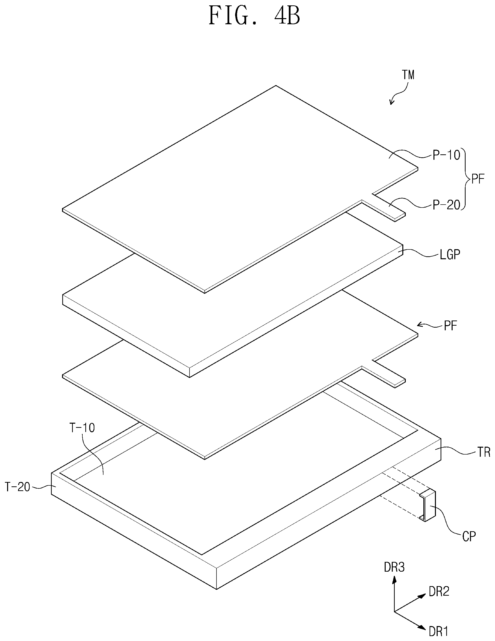 Patent US11810806 Figure 4 – Tray module, tray assembly including the same, and method for manufacturing display device using the same