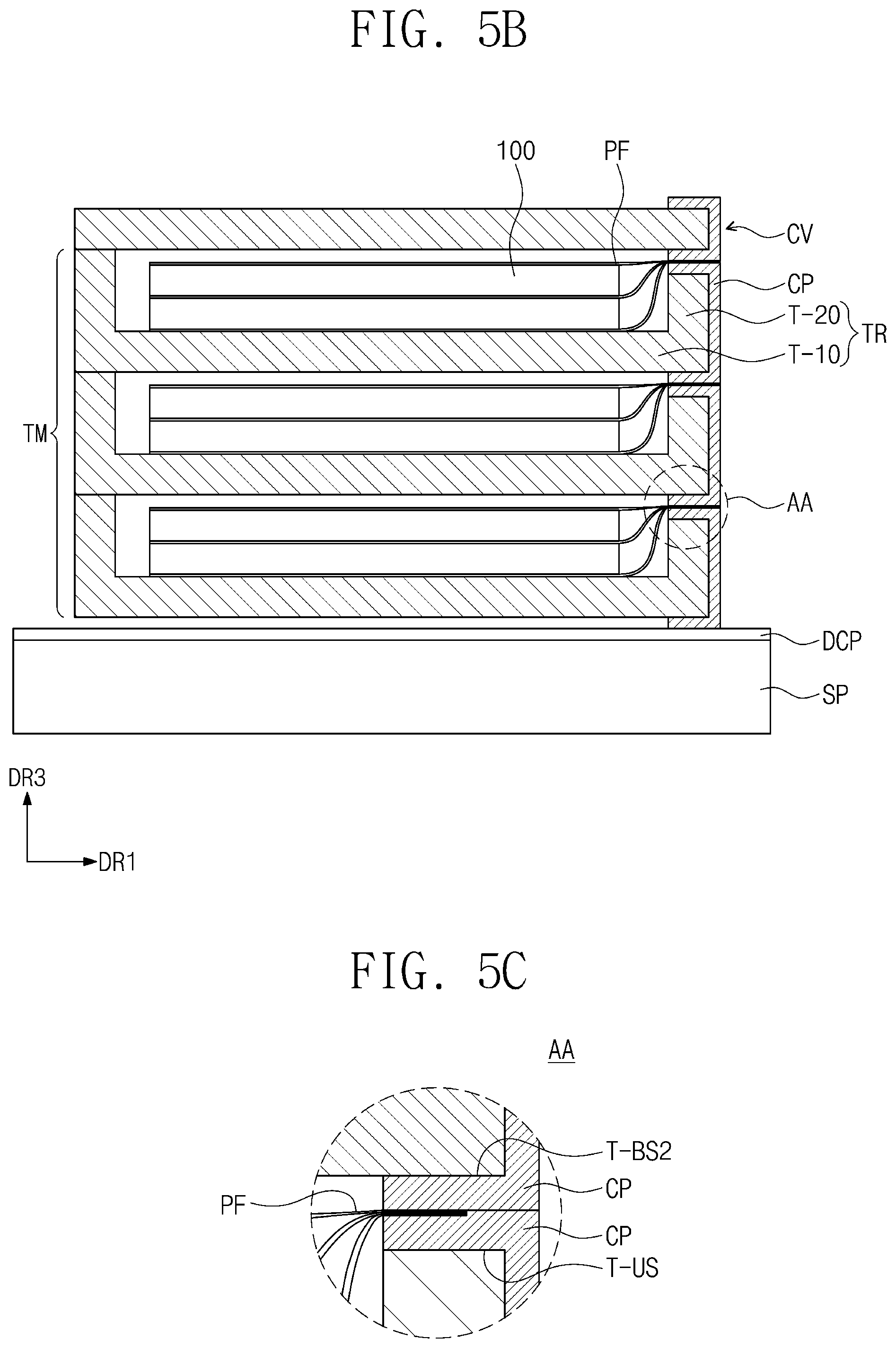 Patent US11810806 Figure 8 – Tray module, tray assembly including the same, and method for manufacturing display device using the same