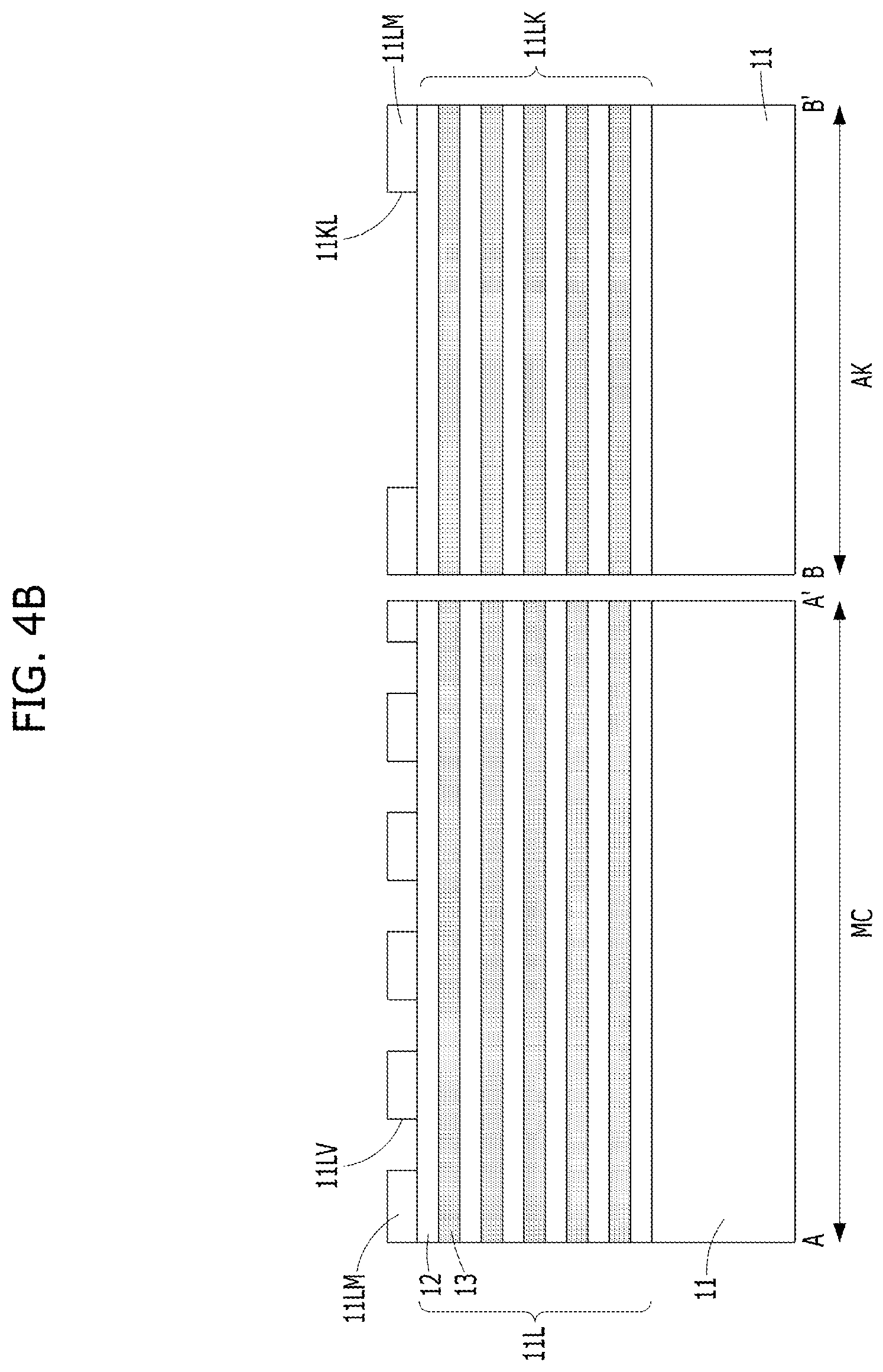 Patent US11810814 Figure 16 – Vertical semiconductor device and method for fabricating the same