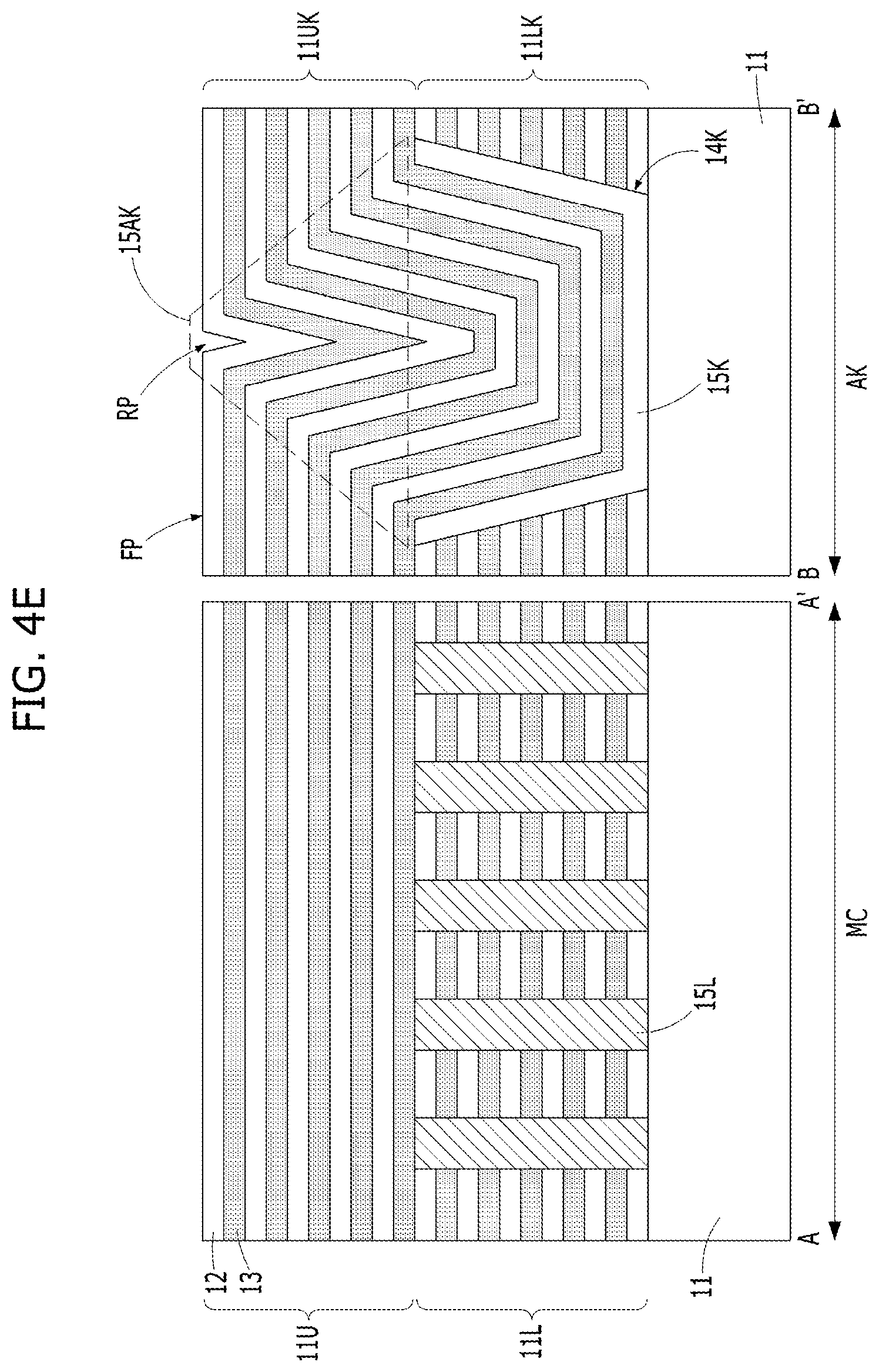 Patent US11810814 Figure 19 – Vertical semiconductor device and method for fabricating the same