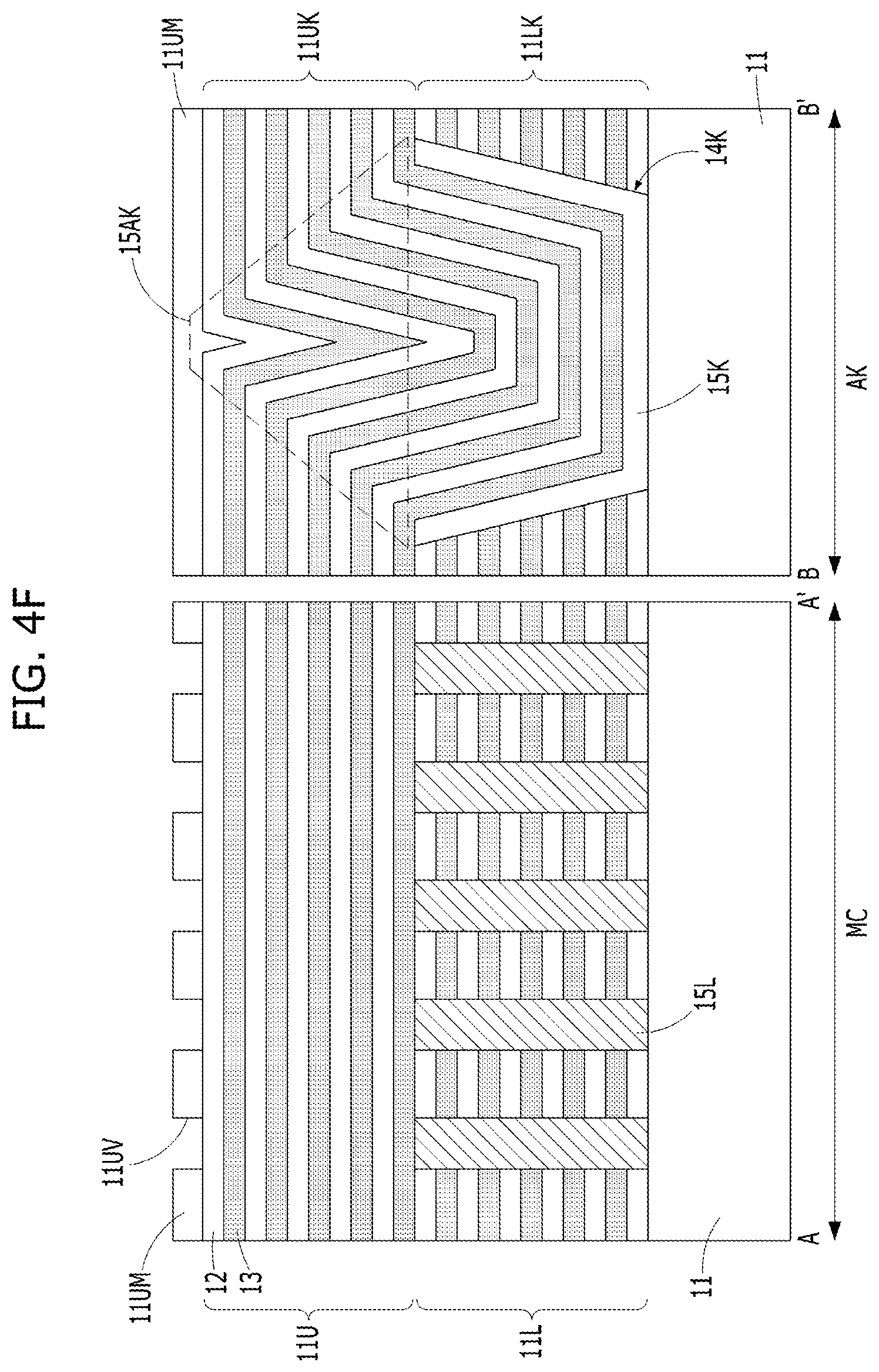 Patent US11810814 Figure 20 – Vertical semiconductor device and method for fabricating the same