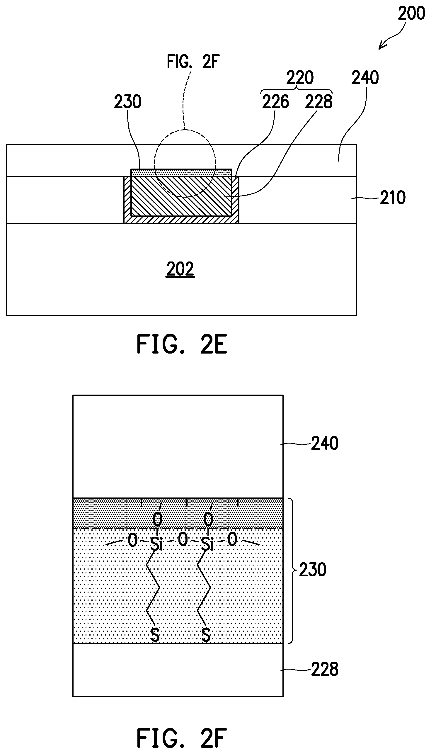 Patent US11810817 Figure 4 – In-situ CMP self-assembled monolayer for enhancing metal-dielectric adhesion and preventing metal diffusion