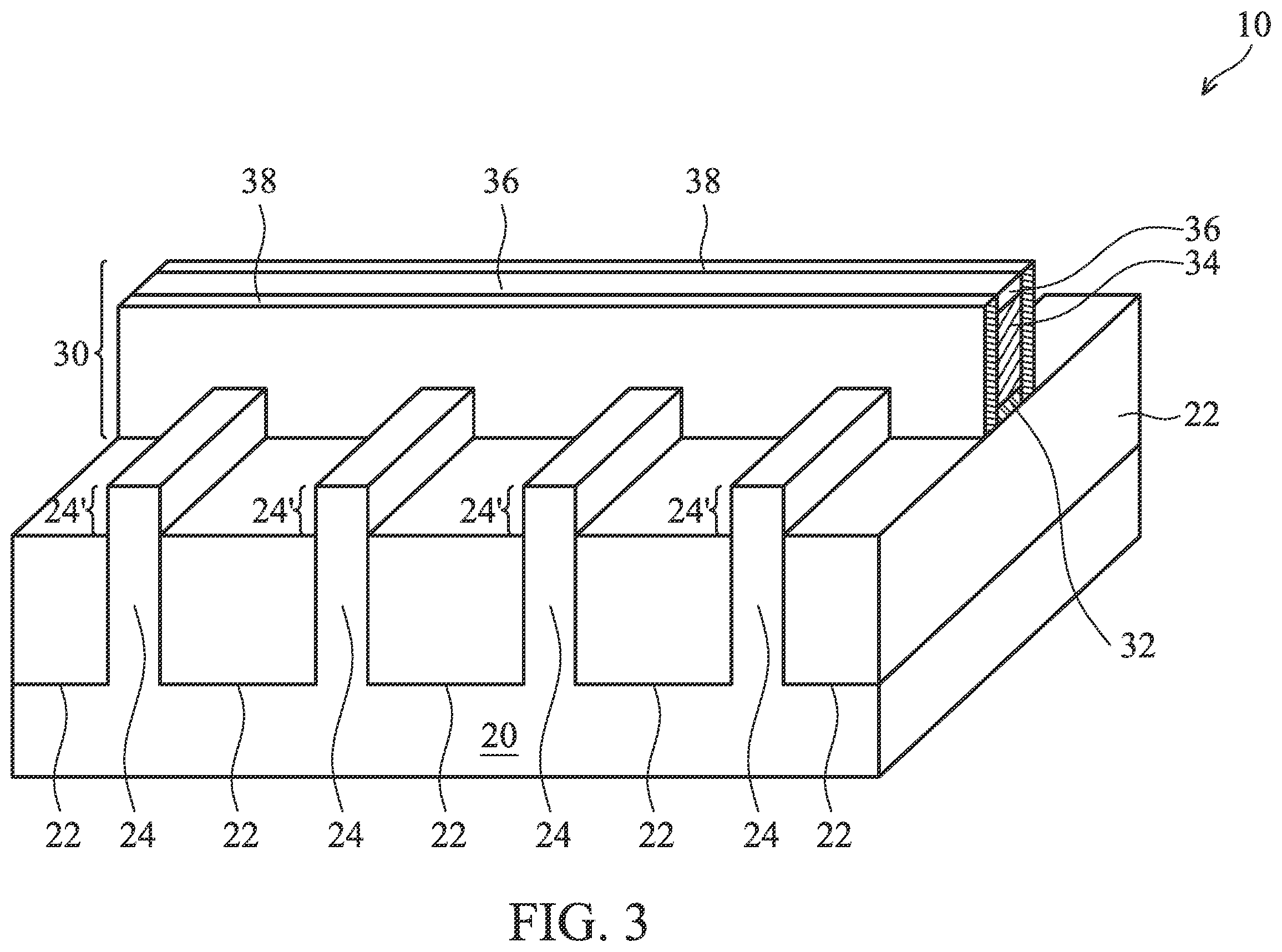 Patent US11810819 Figure 3 – Metal gates of transistors having reduced resistivity