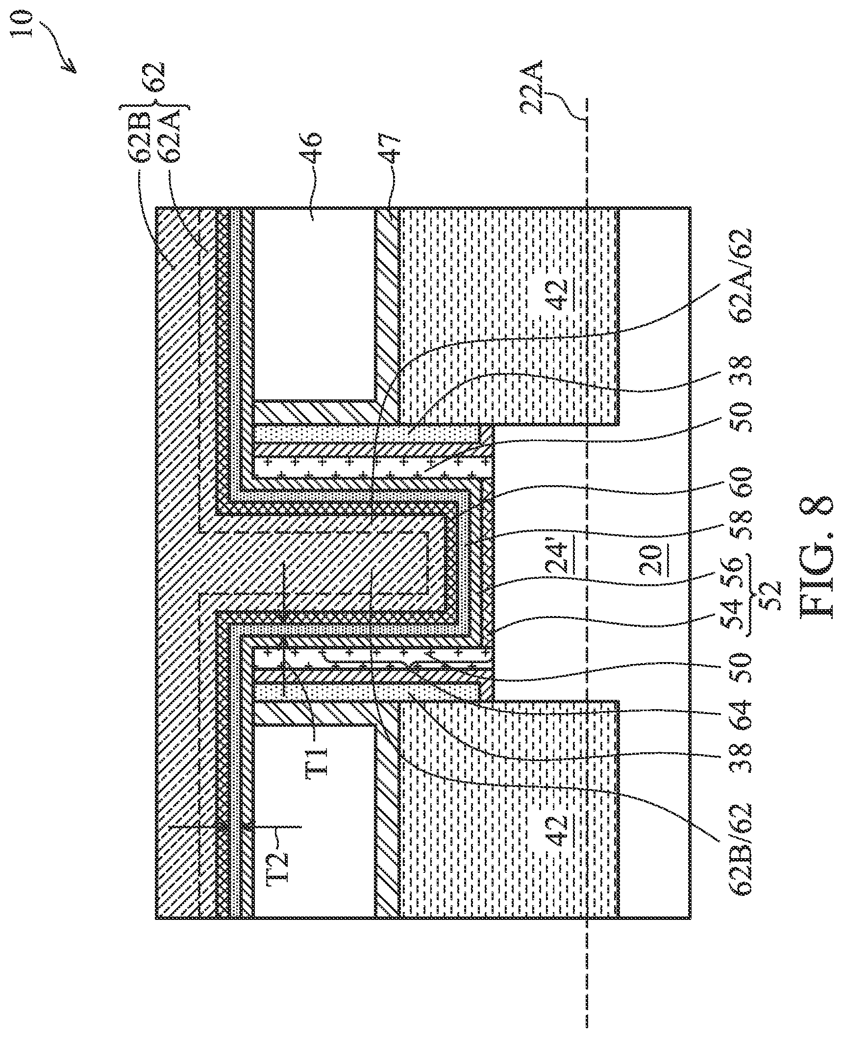 Patent US11810819 Figure 9 – Metal gates of transistors having reduced resistivity