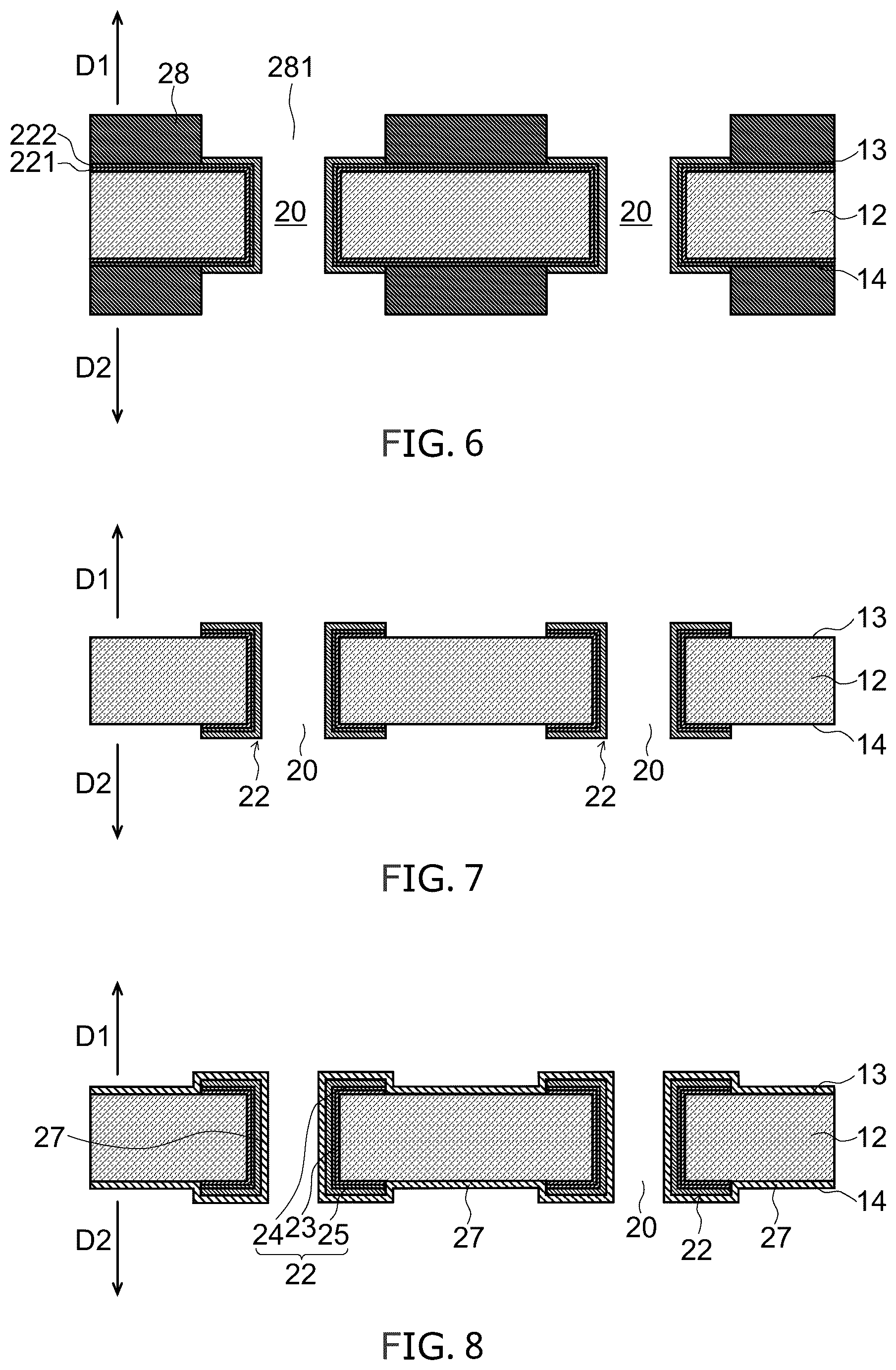 Patent US11810820 Figure 3 – Through electrode substrate, method of manufacturing through electrode substrate, and mounting substrate