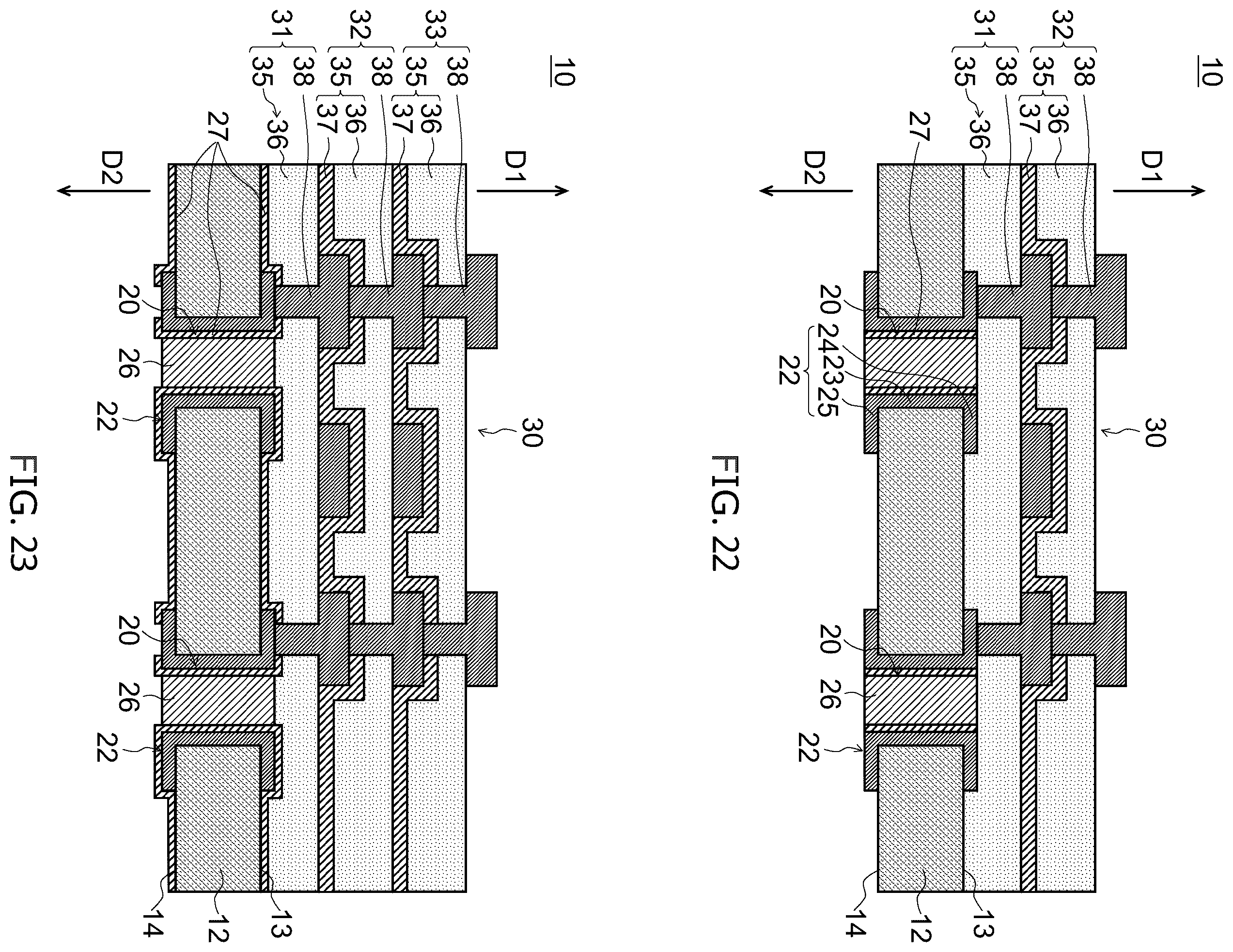 Patent US11810820 Figure 9 – Through electrode substrate, method of manufacturing through electrode substrate, and mounting substrate