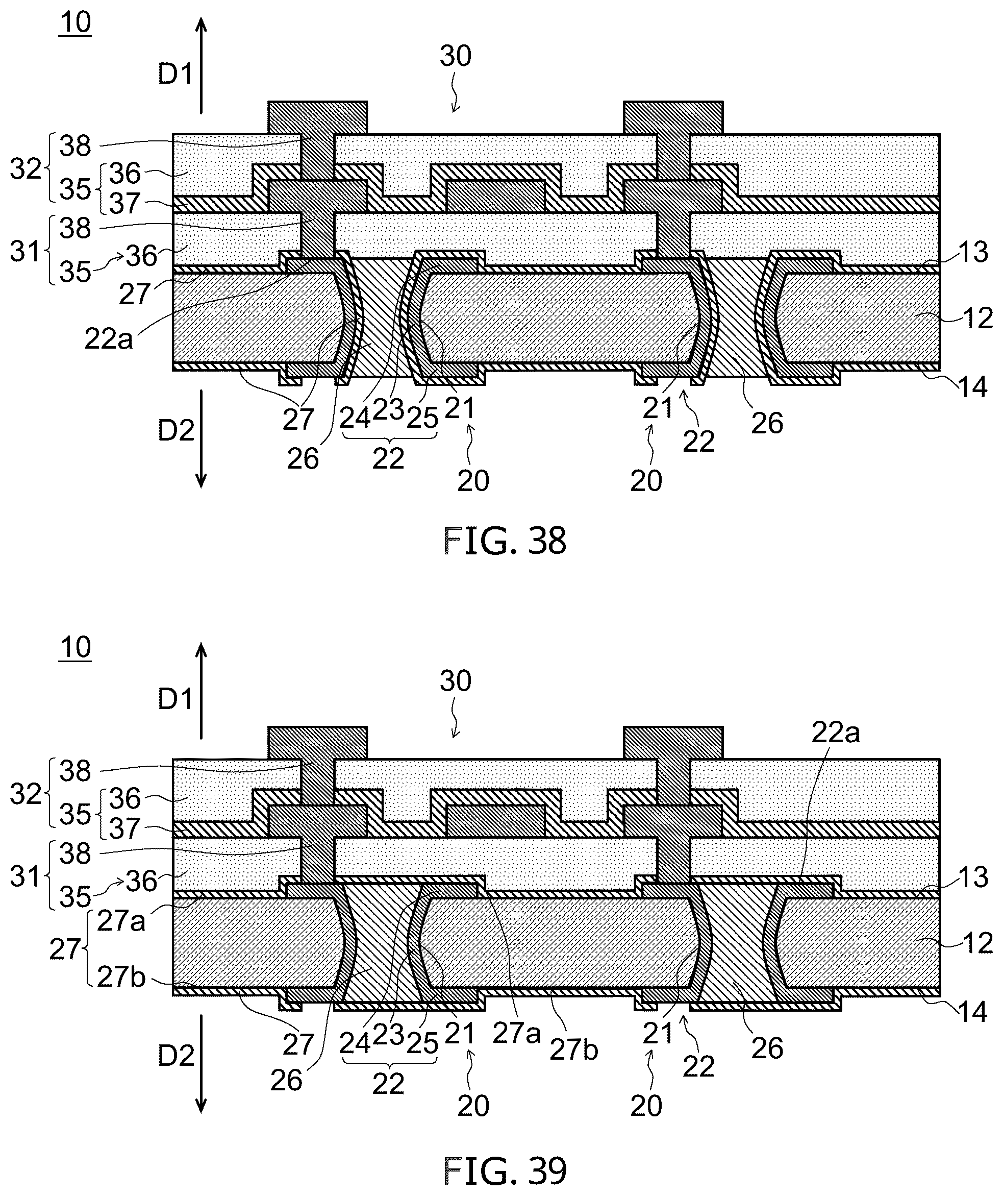 Patent US11810820 Figure 16 – Through electrode substrate, method of manufacturing through electrode substrate, and mounting substrate