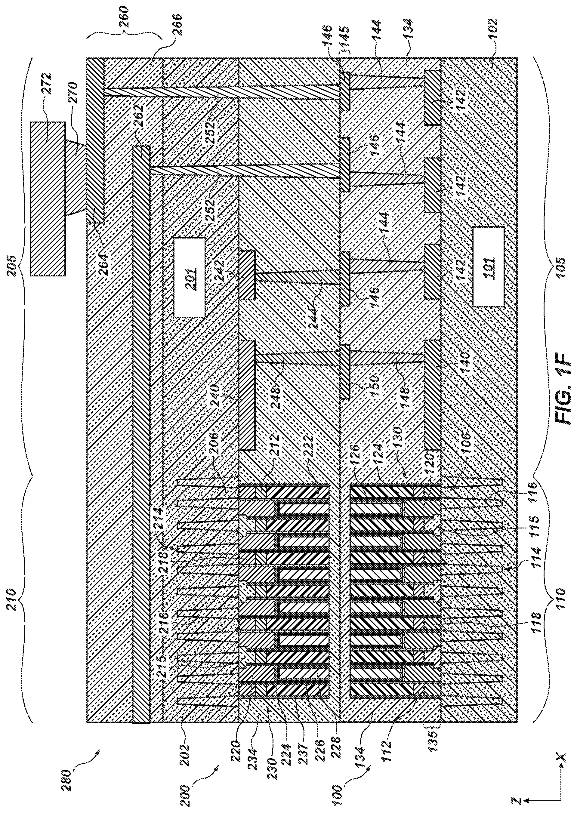 Patent US11810838 Figure 6 – Microelectronic devices, and related electronic systems and methods of forming microelectronic devices