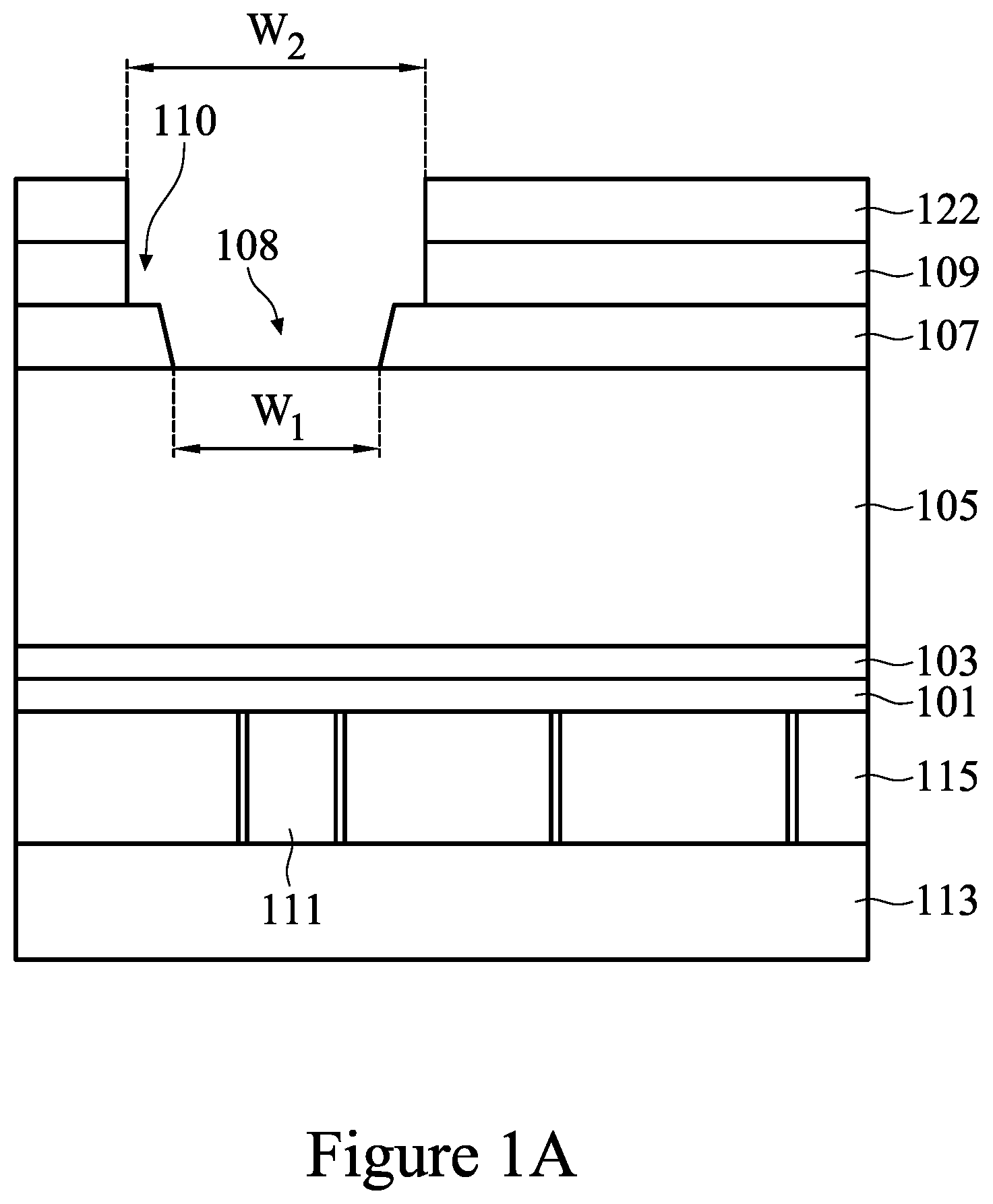 Patent US11810846 Figure 1 – Semiconductor device and method of manufacture