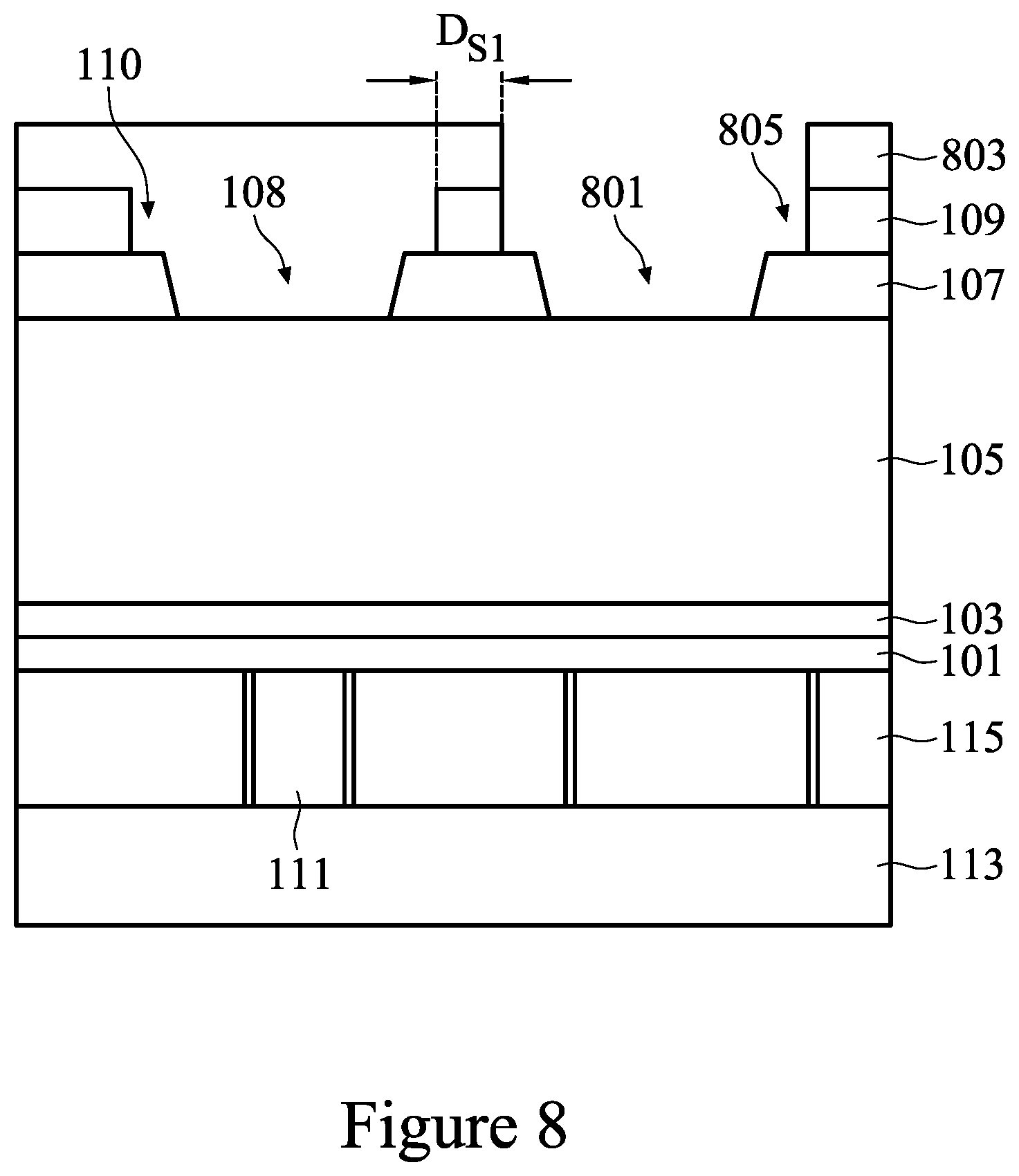 Patent US11810846 Figure 10 – Semiconductor device and method of manufacture