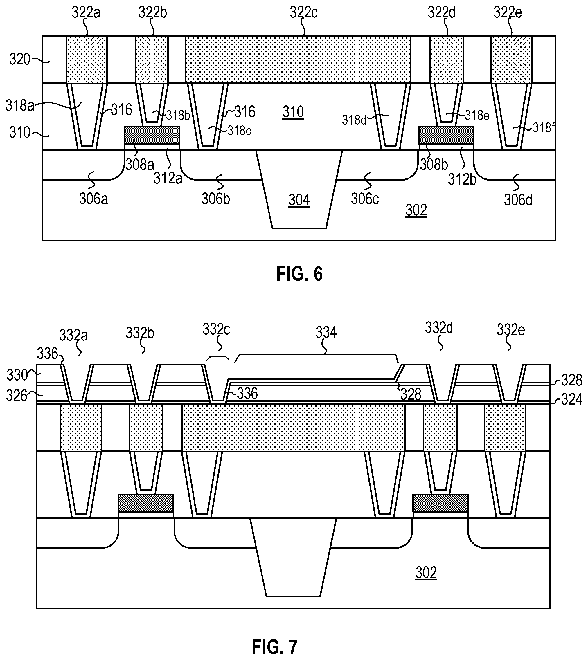 Patent US11810854 Figure 5 – Multi-dimensional vertical switching connections for connecting circuit elements