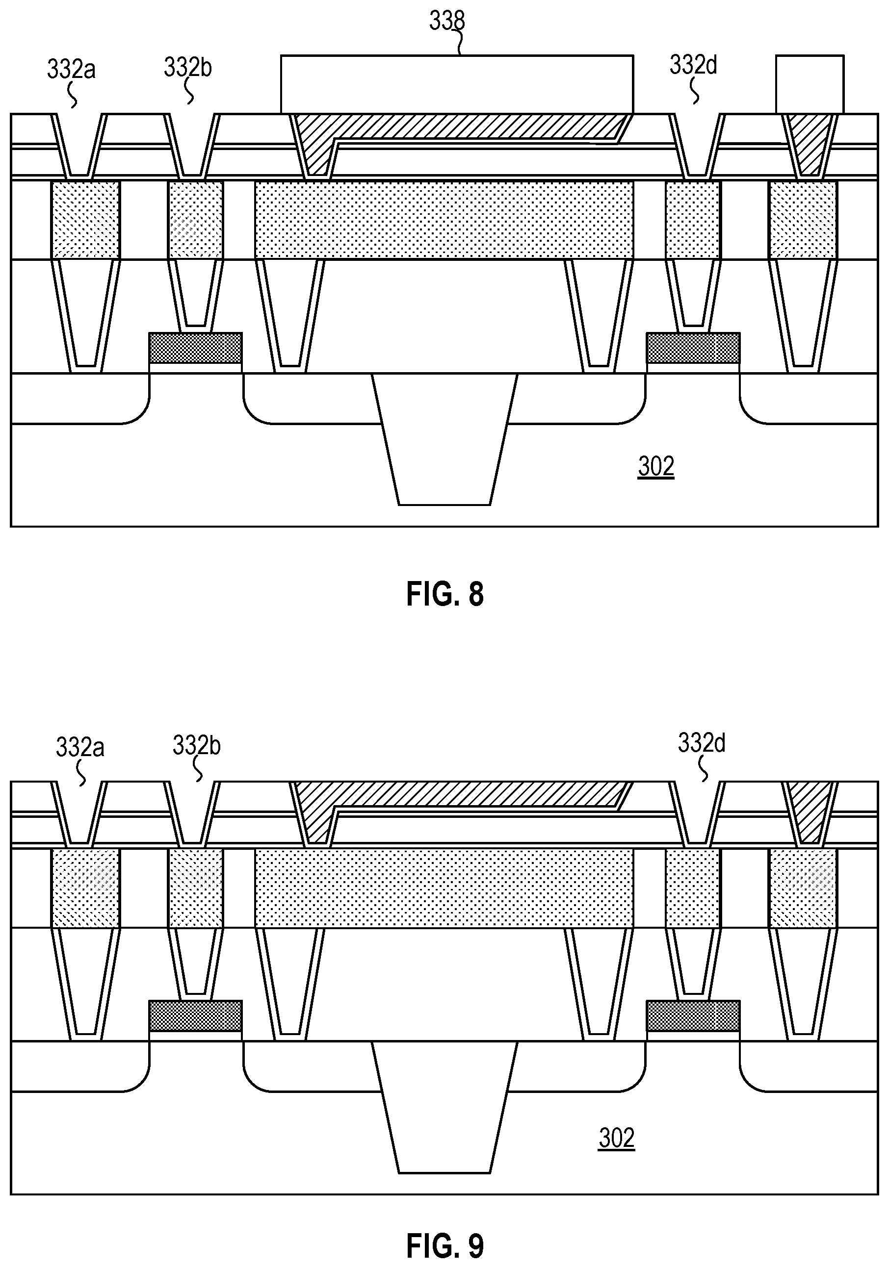 Patent US11810854 Figure 6 – Multi-dimensional vertical switching connections for connecting circuit elements