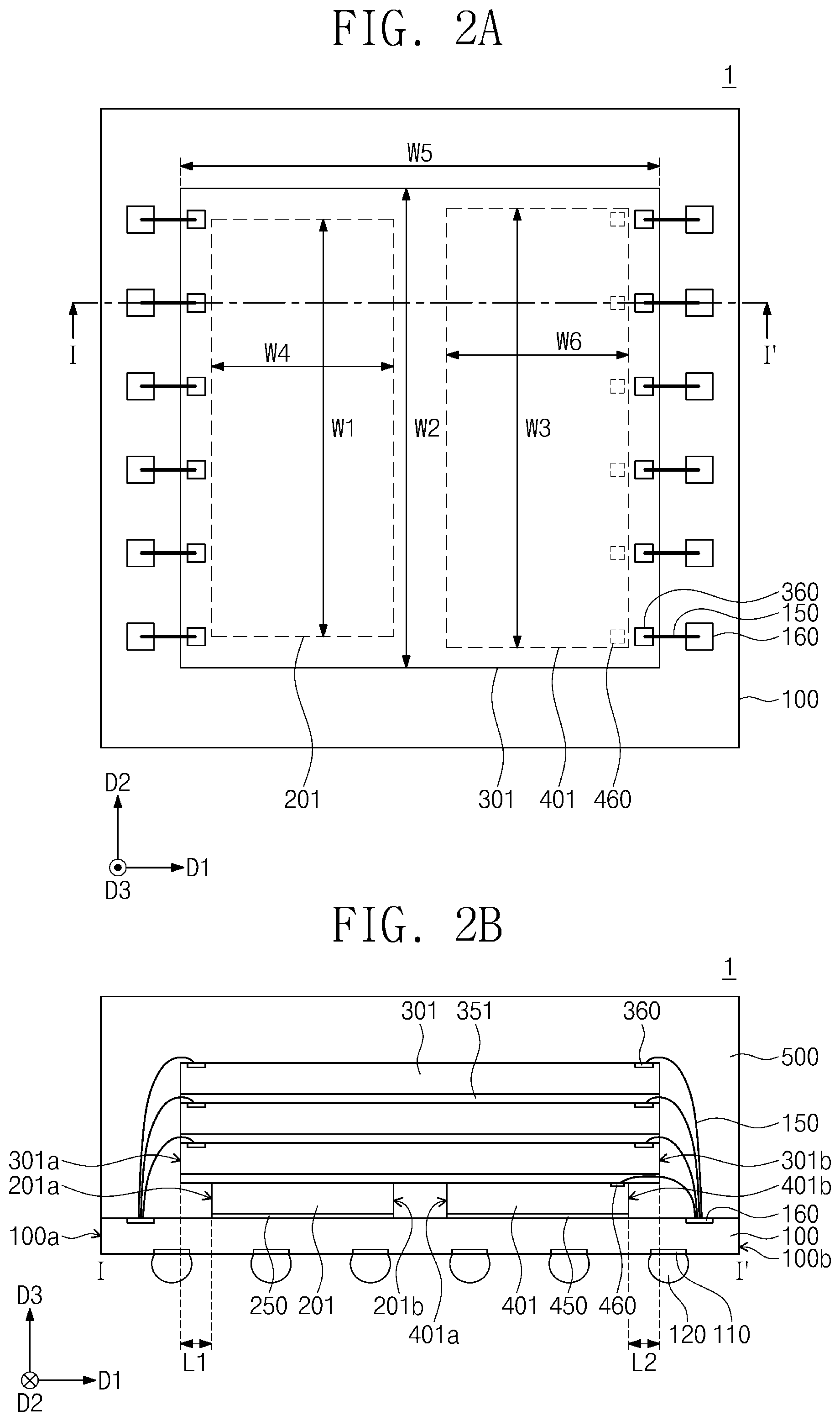 Patent US11810868 Figure 2 – Semiconductor package