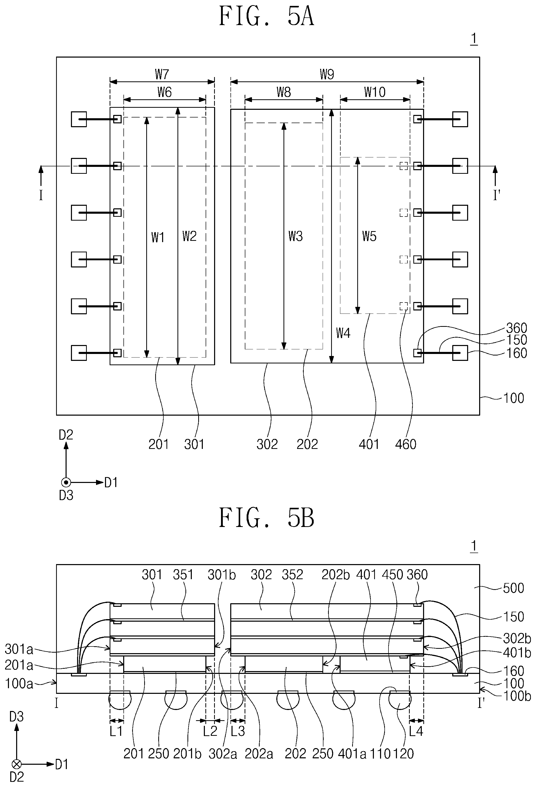 Patent US11810868 Figure 7 – Semiconductor package
