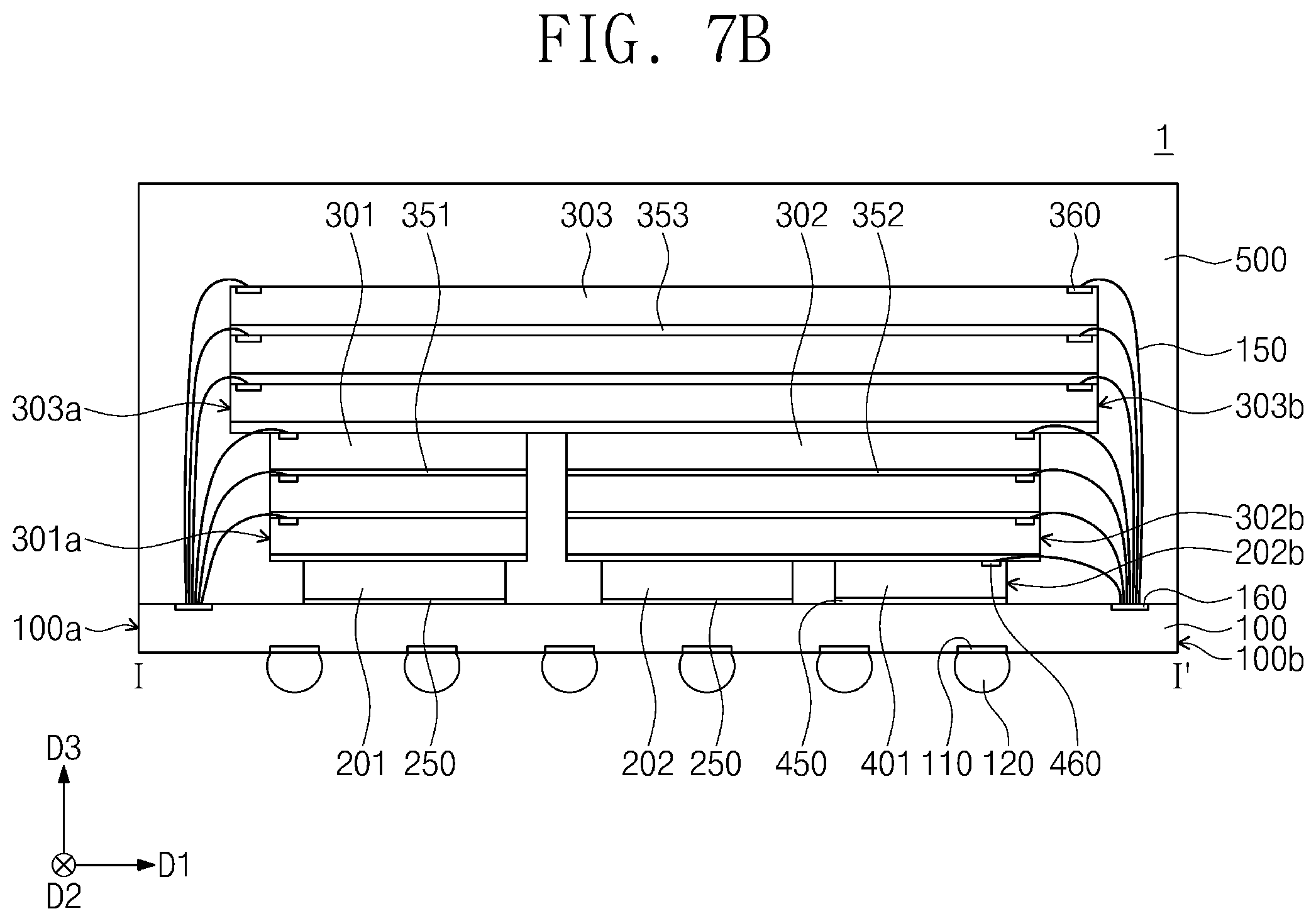Patent US11810868 Figure 10 – Semiconductor package