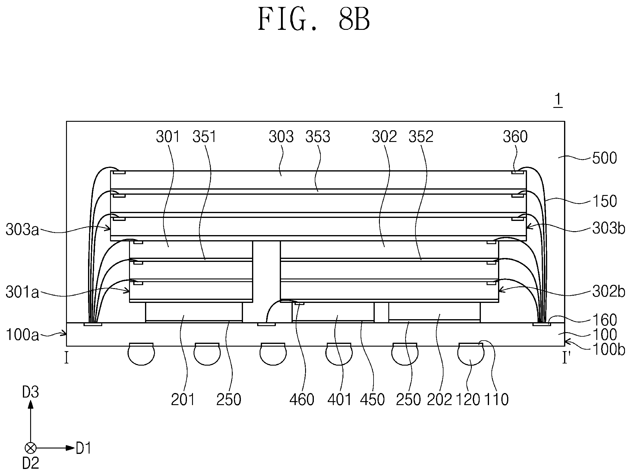 Patent US11810868 Figure 12 – Semiconductor package