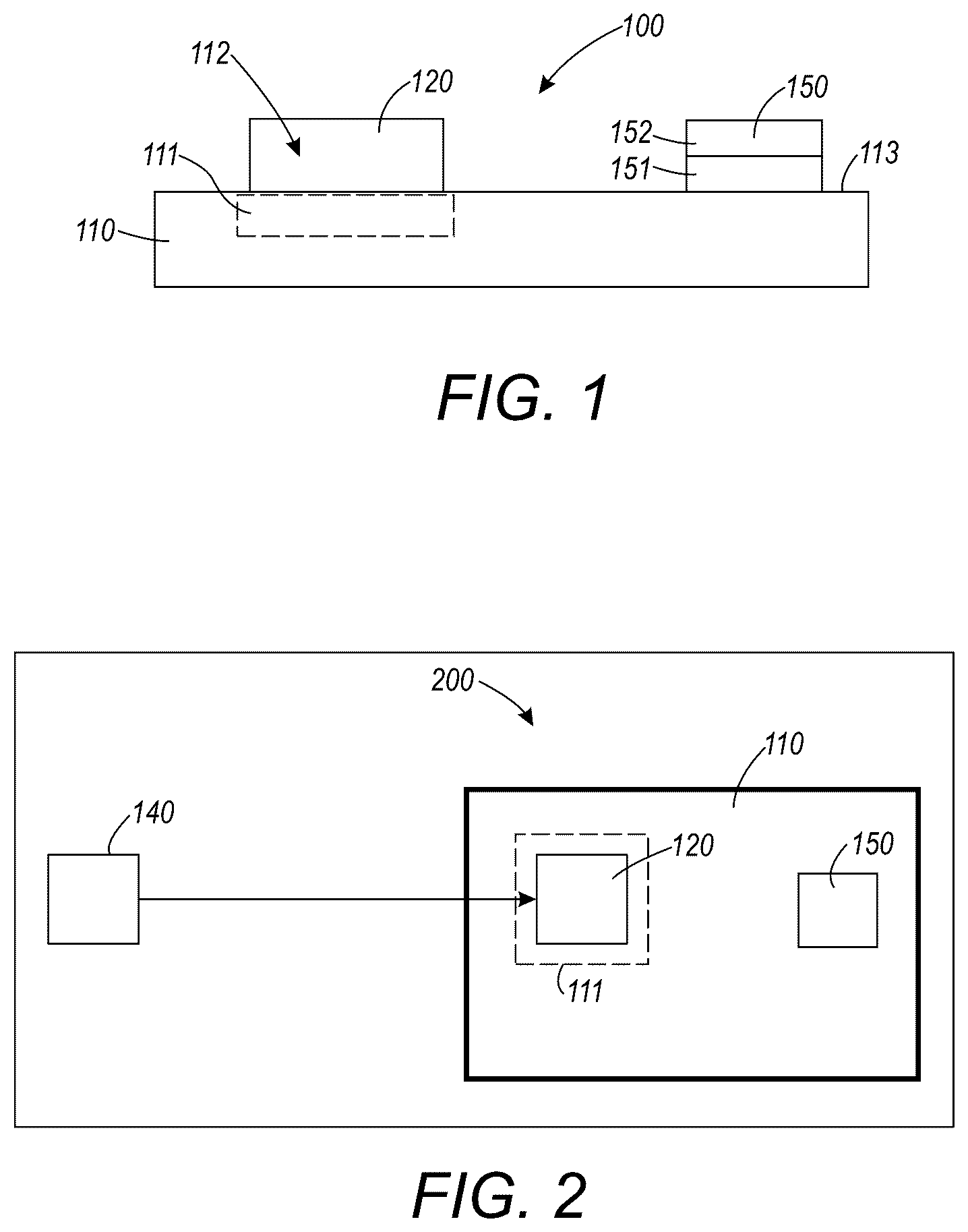 Patent US11810871 Figure 1 – Pre-conditioned self-destructing substrate