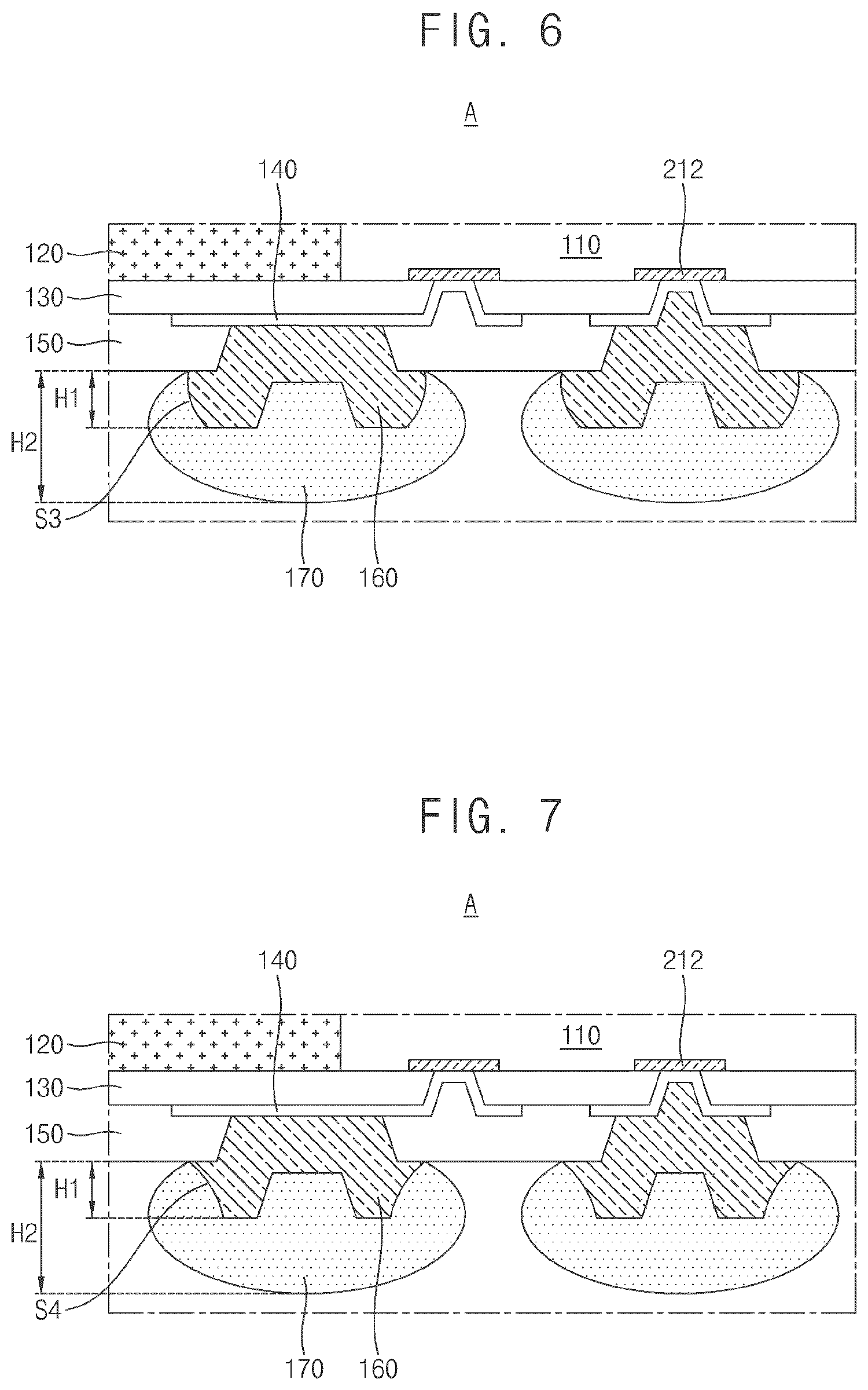 Patent US11810878 Figure 5 – Wafer-level package including under bump metal layer