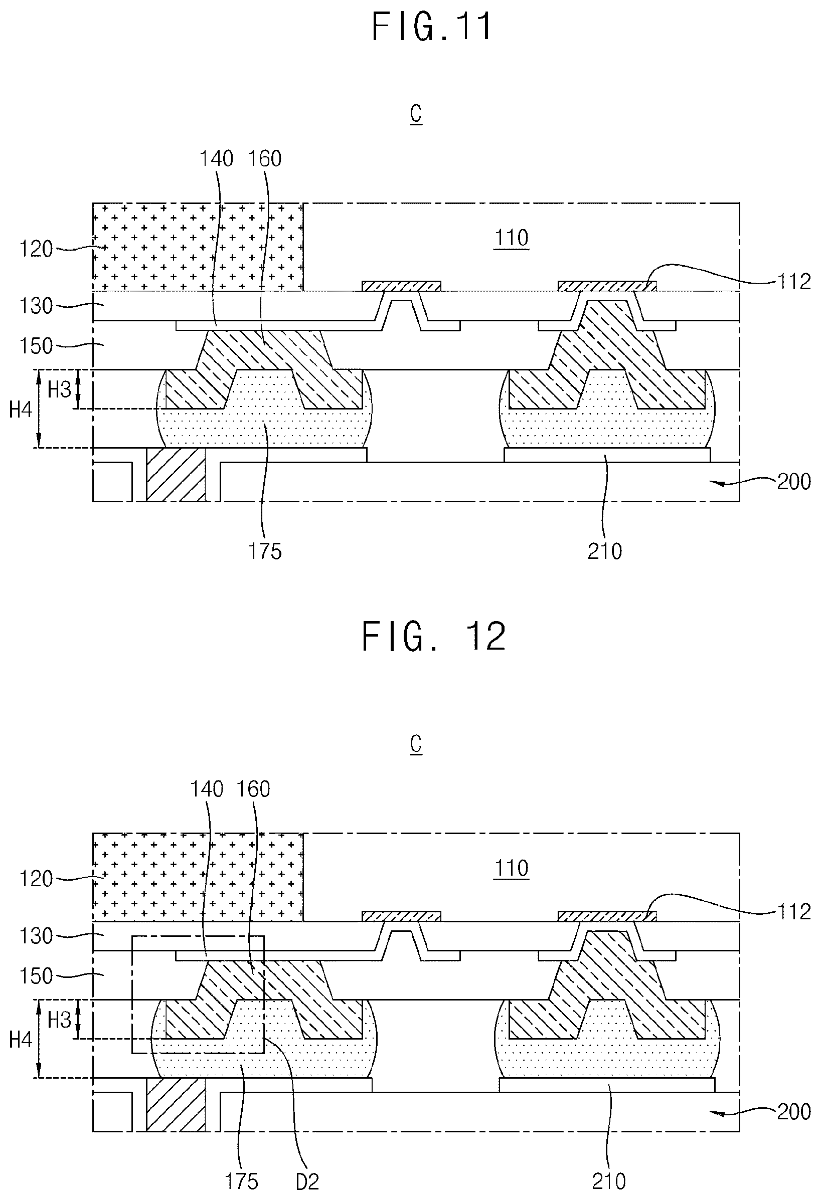 Patent US11810878 Figure 9 – Wafer-level package including under bump metal layer