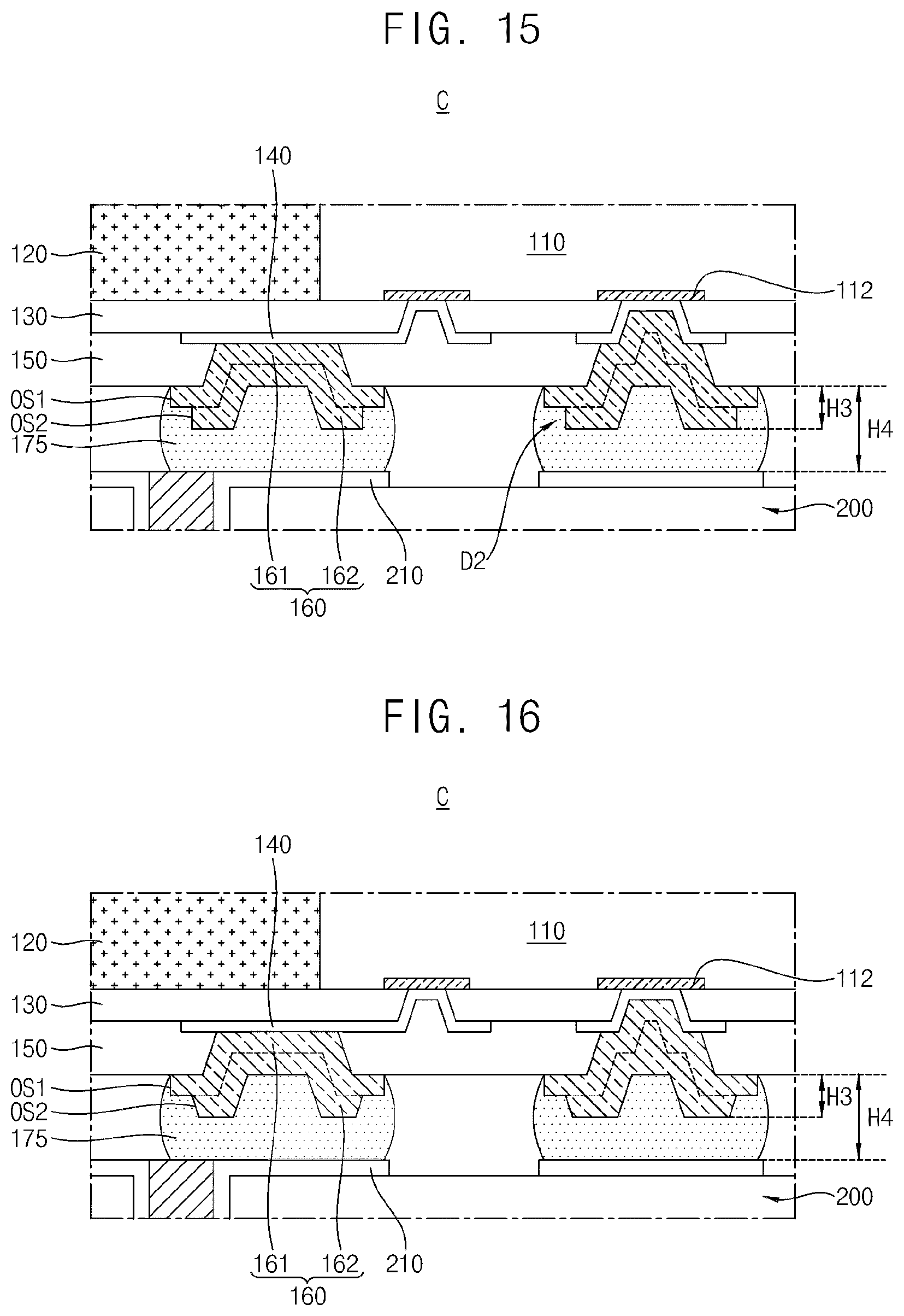 Patent US11810878 Figure 11 – Wafer-level package including under bump metal layer