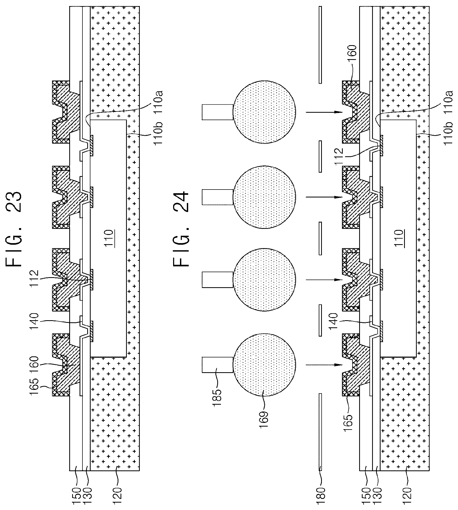 Patent US11810878 Figure 15 – Wafer-level package including under bump metal layer
