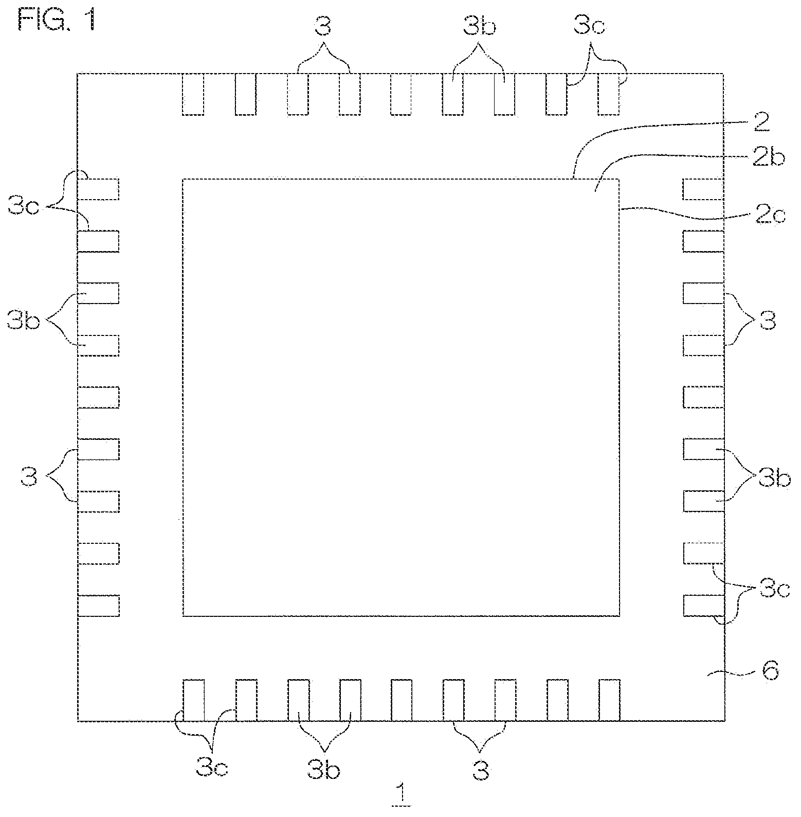 Patent US11810881 Figure 1 – Semiconductor device