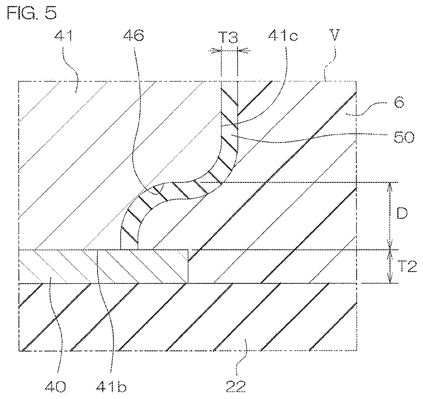 Patent US11810881 Figure 5 – Semiconductor device