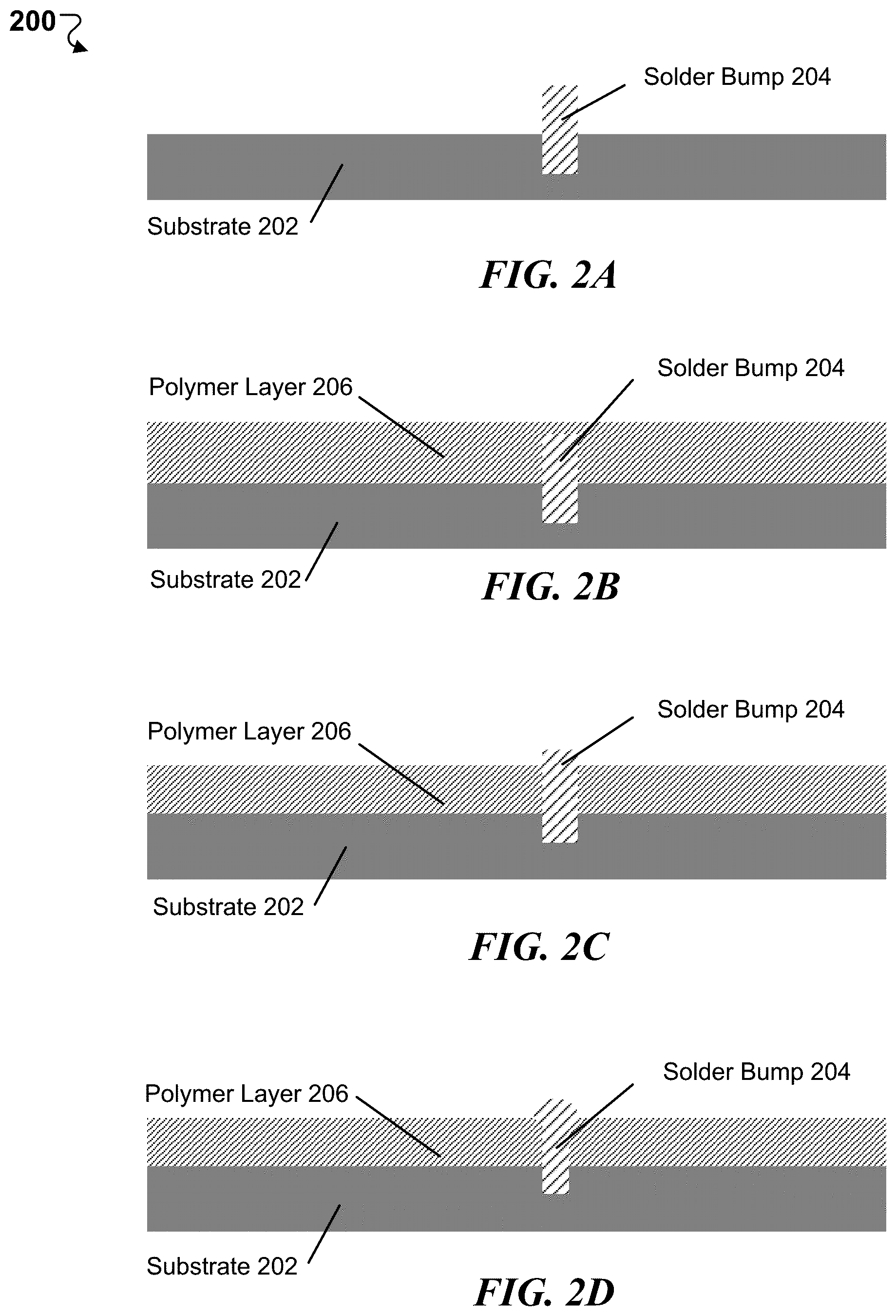 Patent US11810882 Figure 2 – Solder based hybrid bonding for fine pitch and thin BLT interconnection